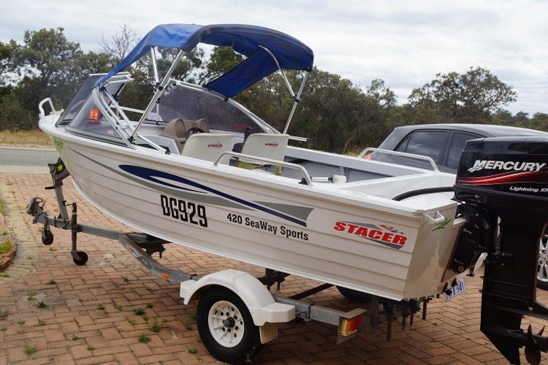 2001 stacer 420 SEAWAY SPORTS