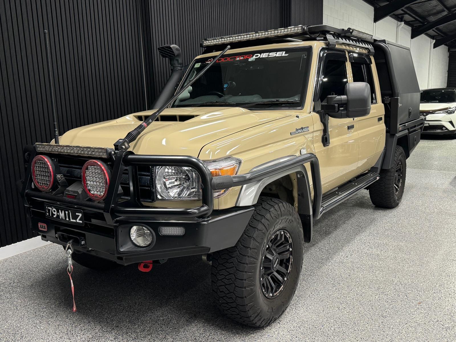 2021 TOYOTA LANDCRUISER VDJ79R GXL MANUAL CAB CHASSIS