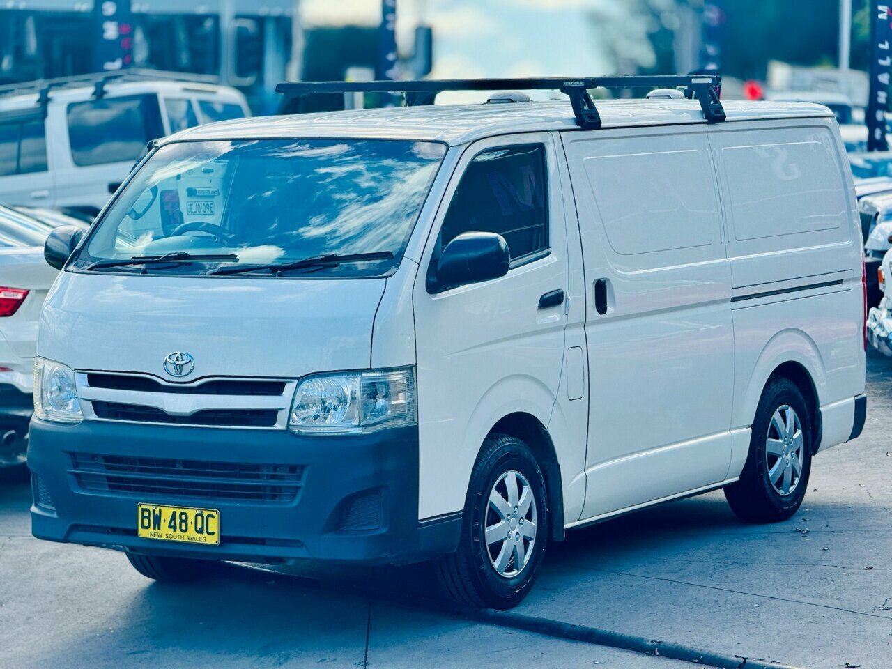 2013 TOYOTA HIACE LWB KDH201R MANUAL VAN