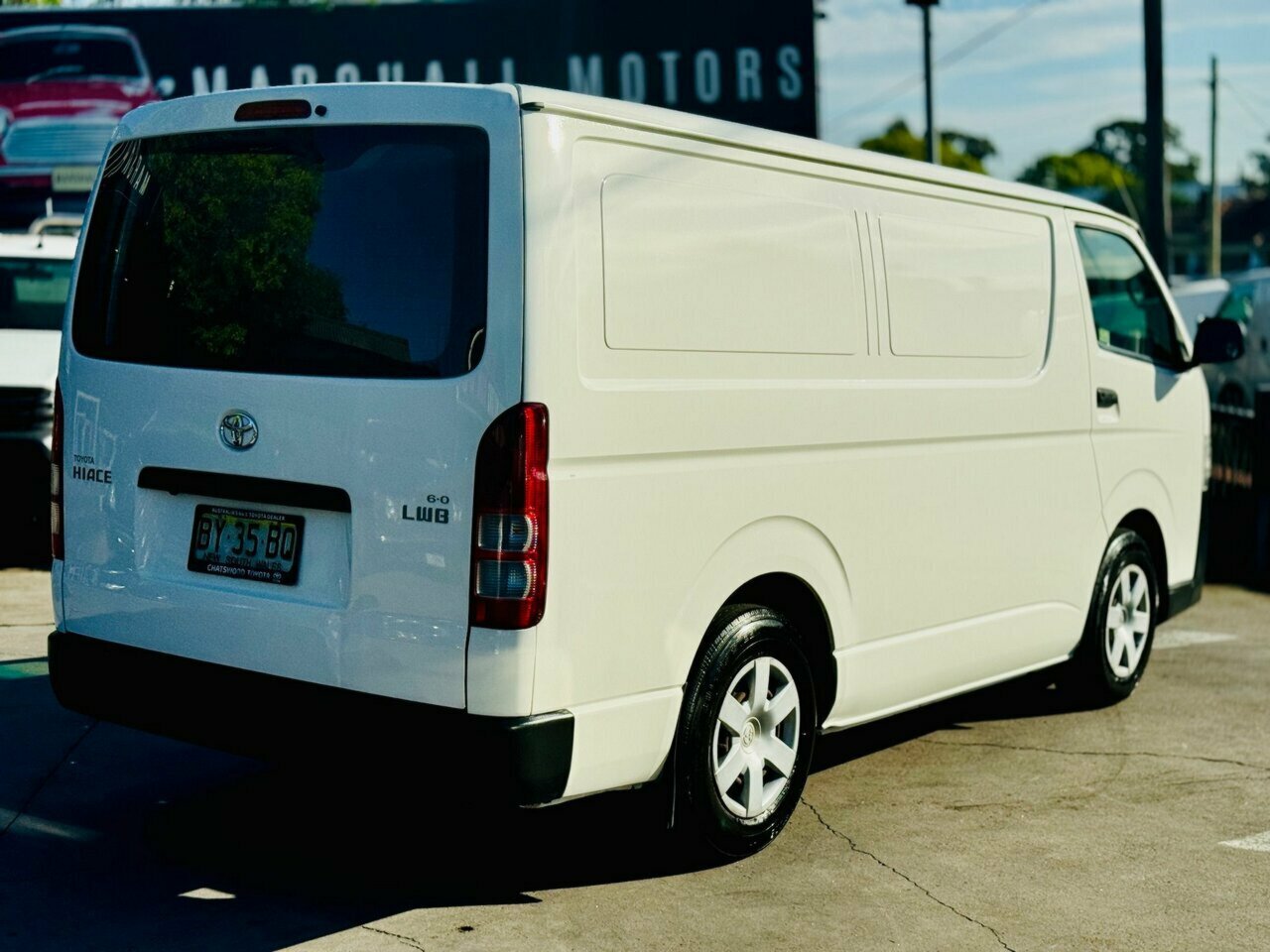 2013 TOYOTA HIACE LWB KDH201R AUTOMATIC 4D VAN