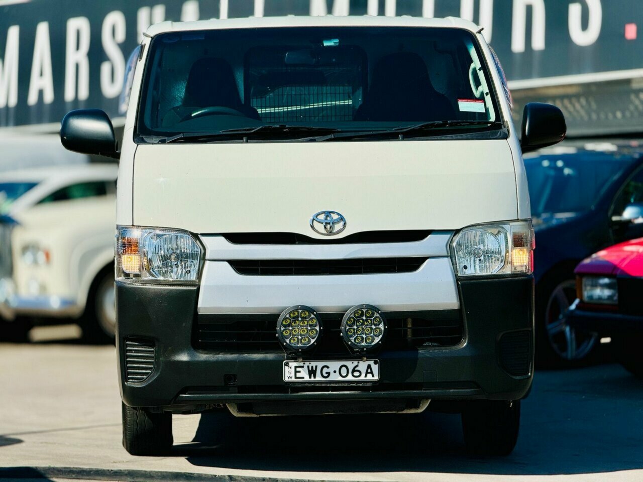 2018 TOYOTA HIACE LWB KDH201R MY16 MANUAL 4D VAN