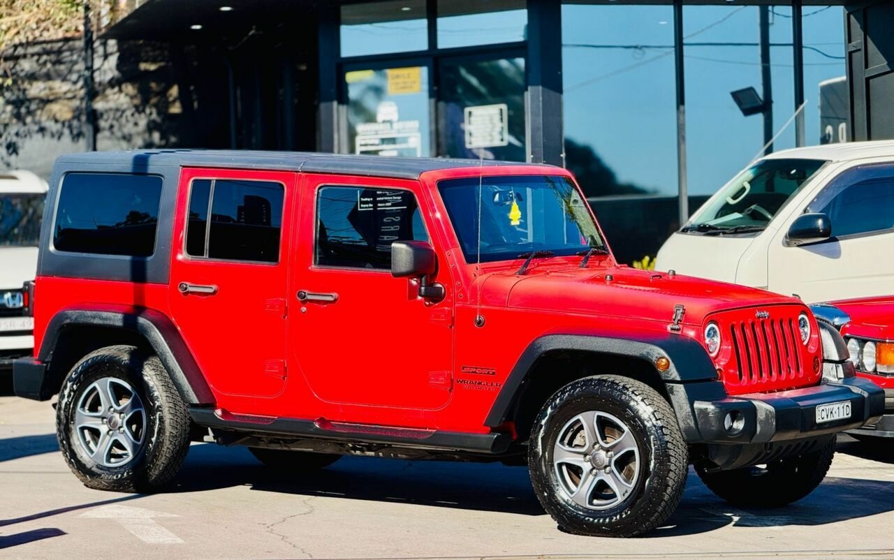 2013 JEEP WRANGLER UNLIMITED SPORT (4X4) JK MY13 MANUAL 4D SOFTTOP
