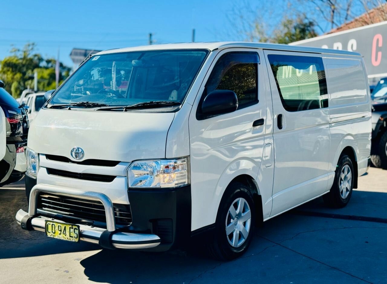 2017 TOYOTA HIACE LWB KDH201R MY16 AUTOMATIC 4D VAN