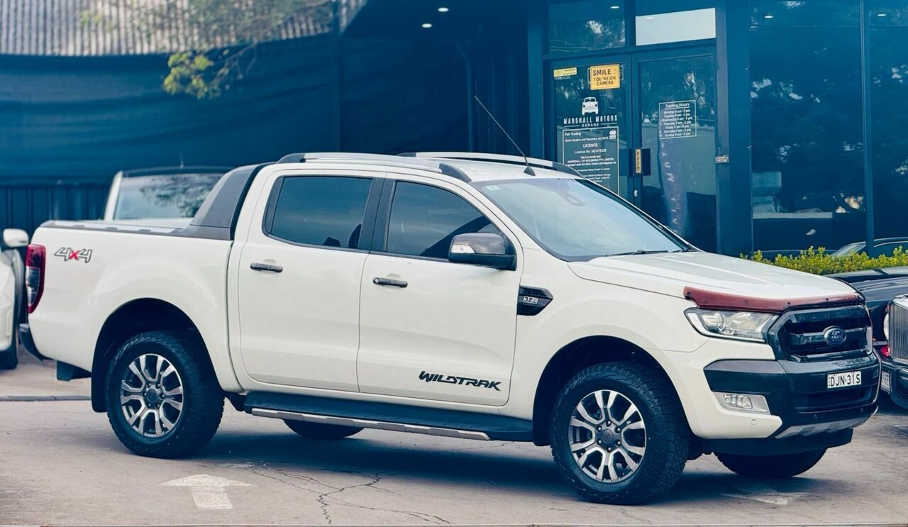 2016 FORD RANGER WILDTRAK 3.2 (4X4) PX MKII MY17 AUTOMATIC 4D DUAL CAB PICK-UP