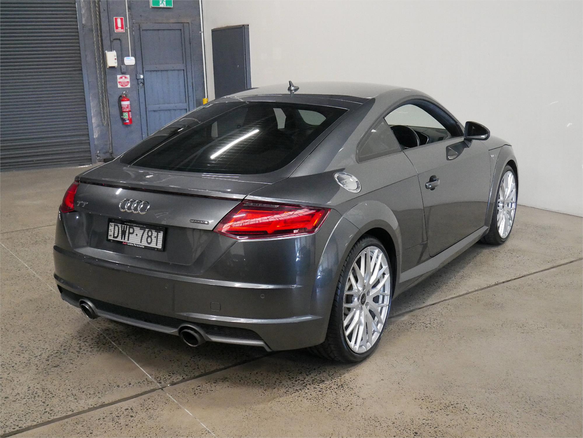 2018 AUDI TT FV3 MY18 2.0 TFSI QUATTRO SPORT 6 SP AUTO DUAL CLUTCH 2D COUPE