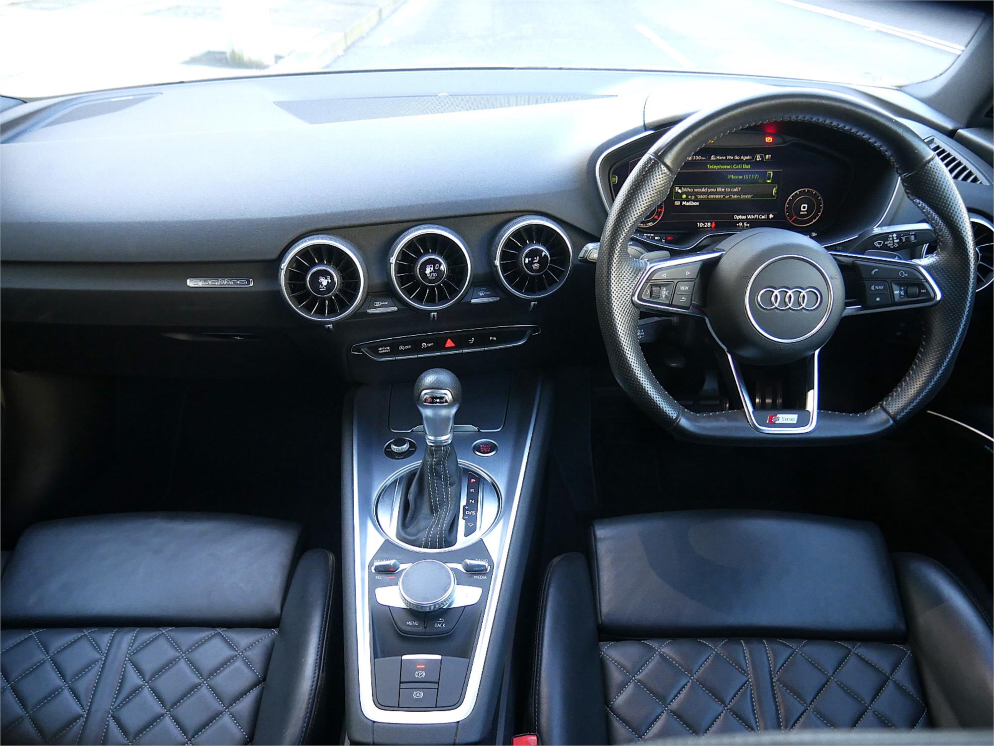 2018 AUDI TT FV3 MY18 2.0 TFSI QUATTRO SPORT 6 SP AUTO DUAL CLUTCH 2D COUPE