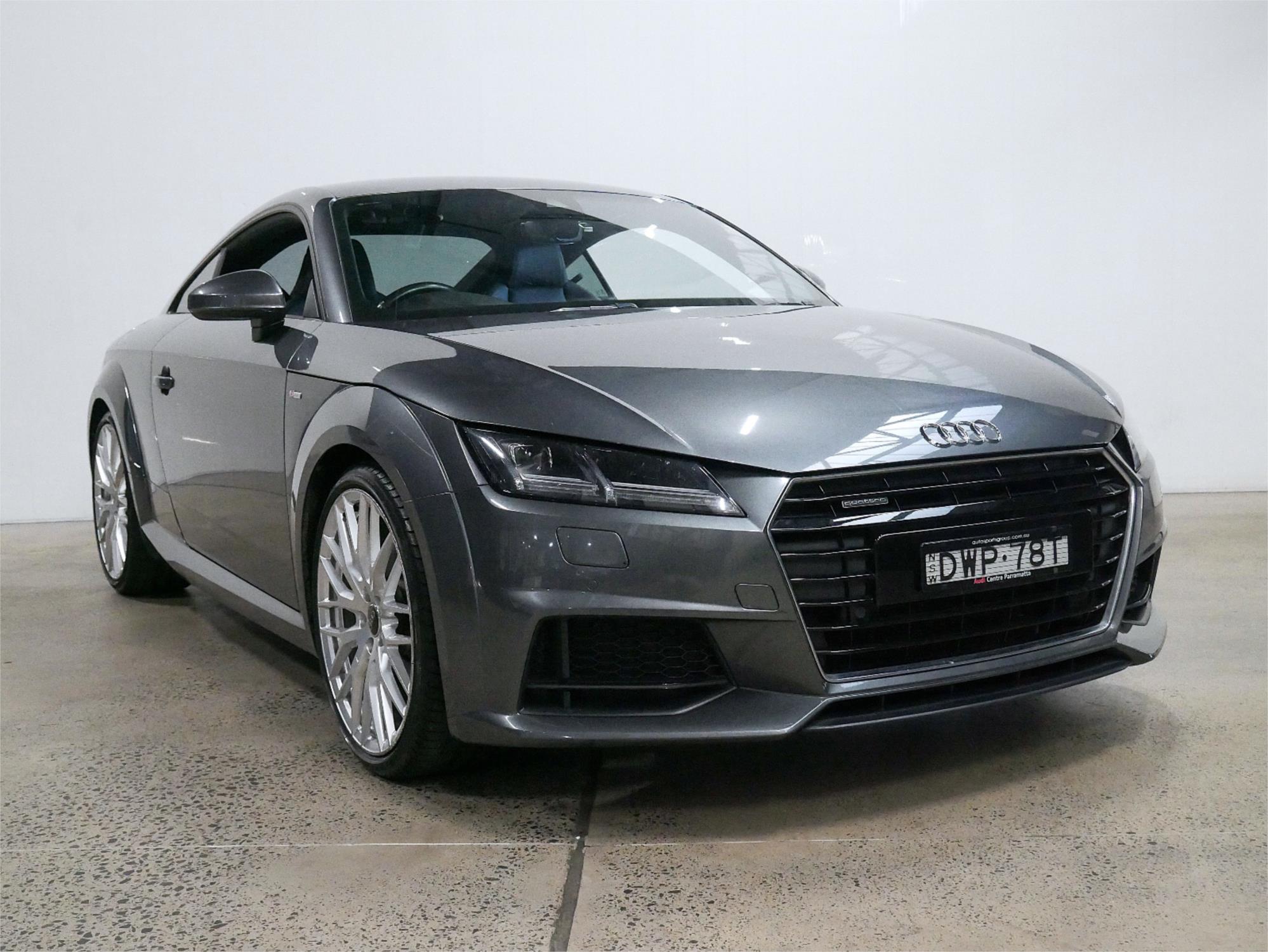 2018 AUDI TT FV3 MY18 2.0 TFSI QUATTRO SPORT 6 SP AUTO DUAL CLUTCH 2D COUPE