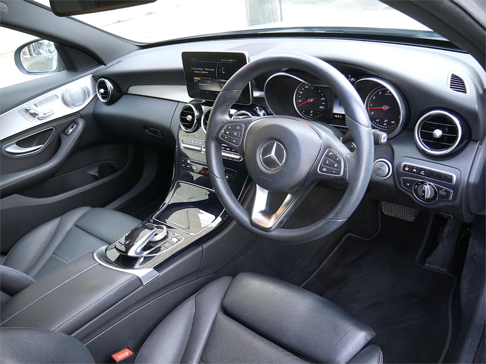 2015 MERCEDES-BENZ C250 205 7 SP AUTOMATIC 4D SEDAN
