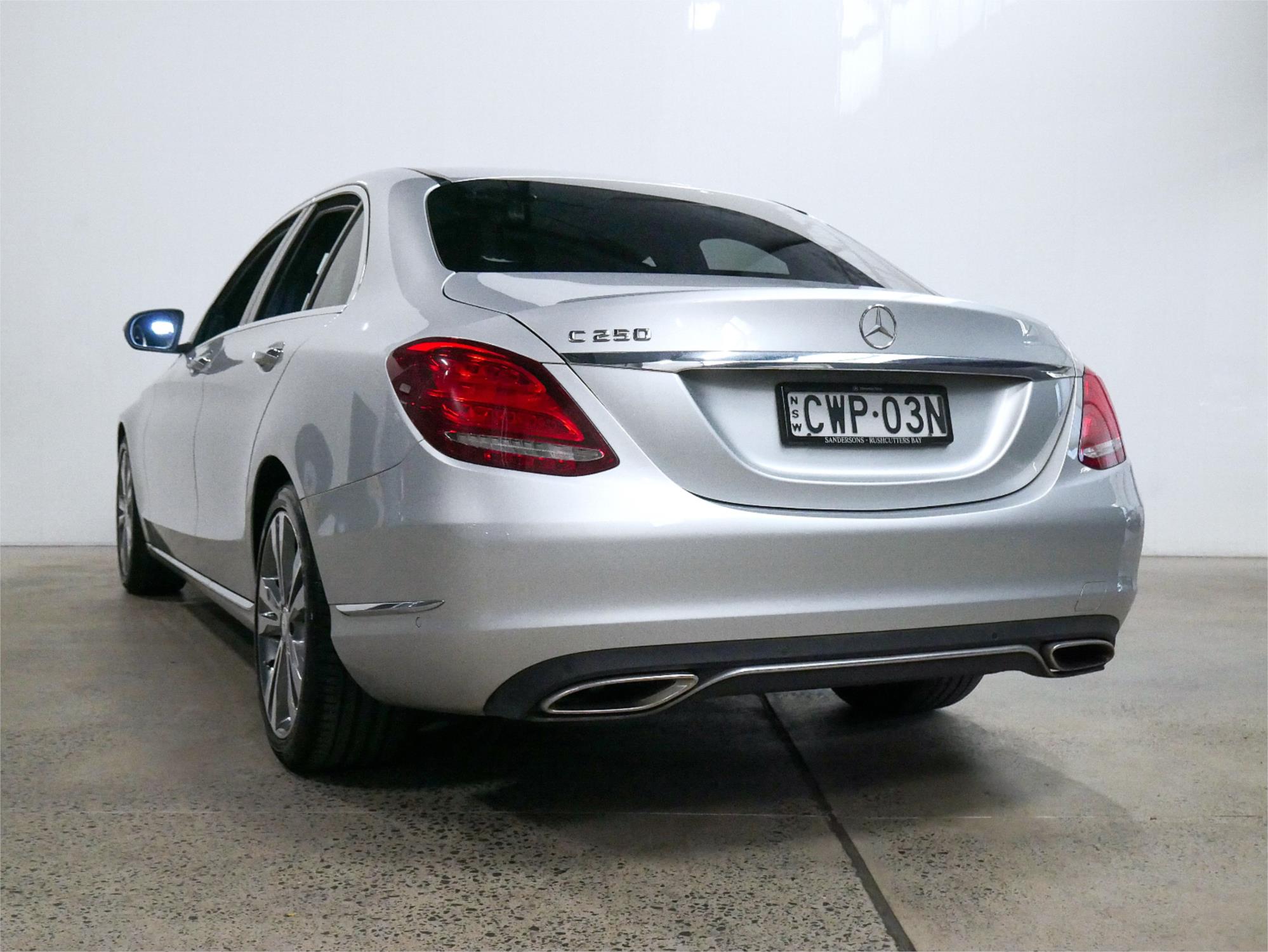 2015 MERCEDES-BENZ C250 205 7 SP AUTOMATIC 4D SEDAN