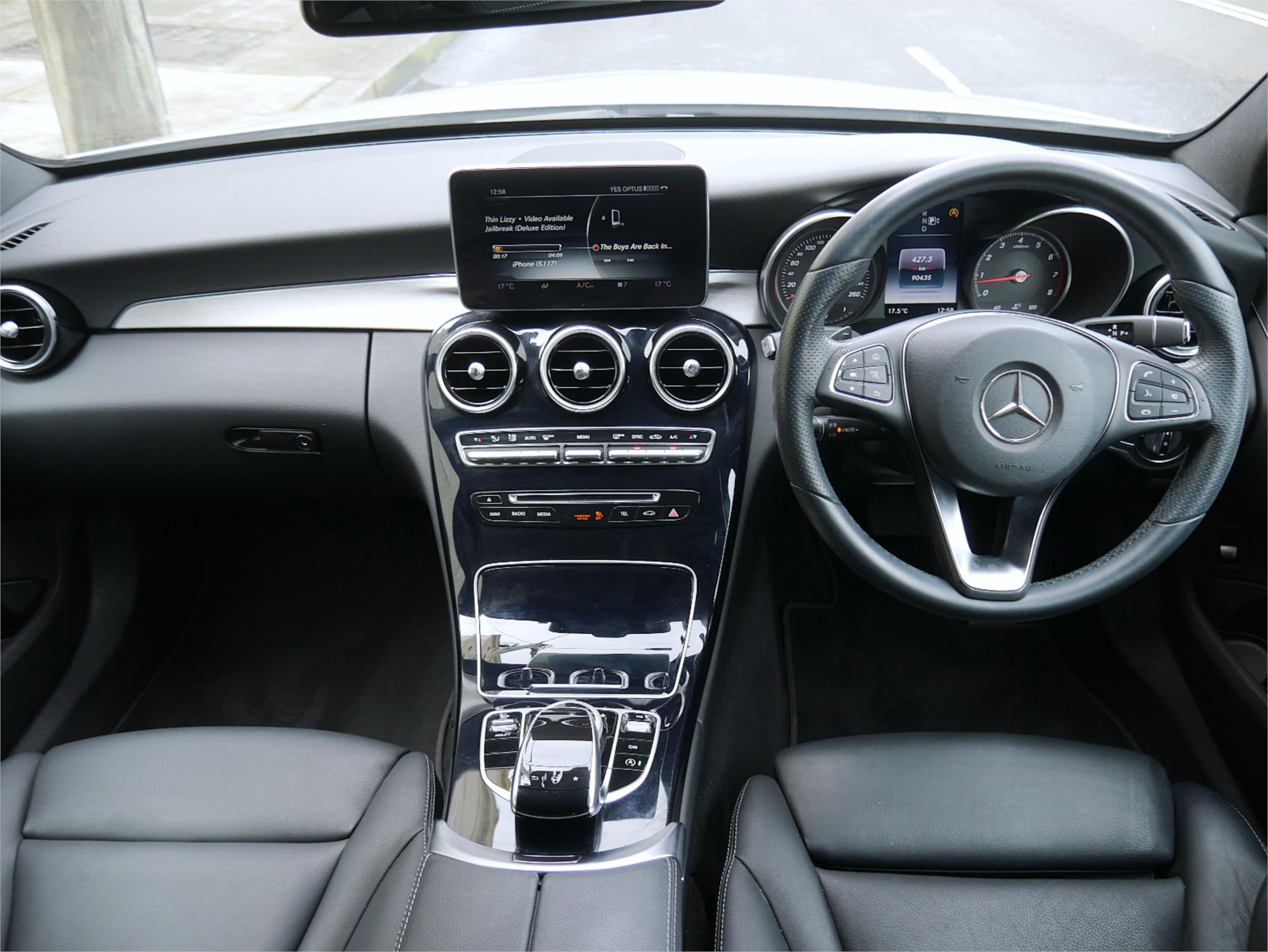 2015 MERCEDES-BENZ C250 205 7 SP AUTOMATIC 4D SEDAN