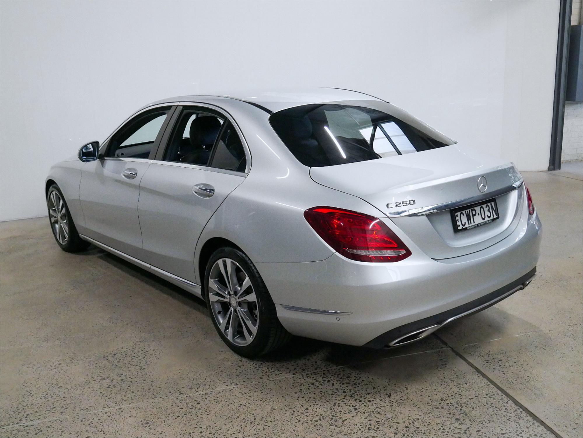 2015 MERCEDES-BENZ C250 205 7 SP AUTOMATIC 4D SEDAN