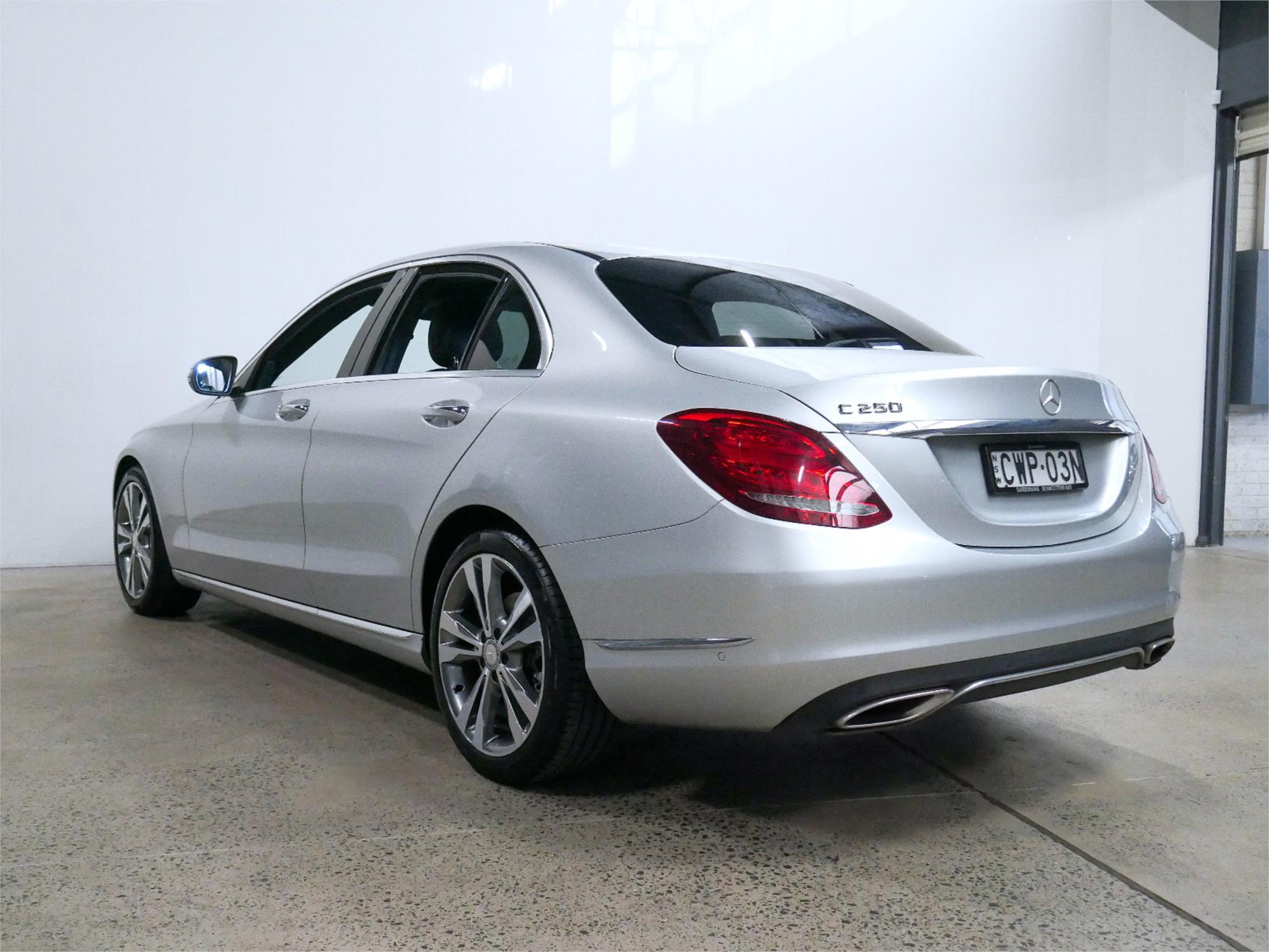 2015 MERCEDES-BENZ C250 205 7 SP AUTOMATIC 4D SEDAN