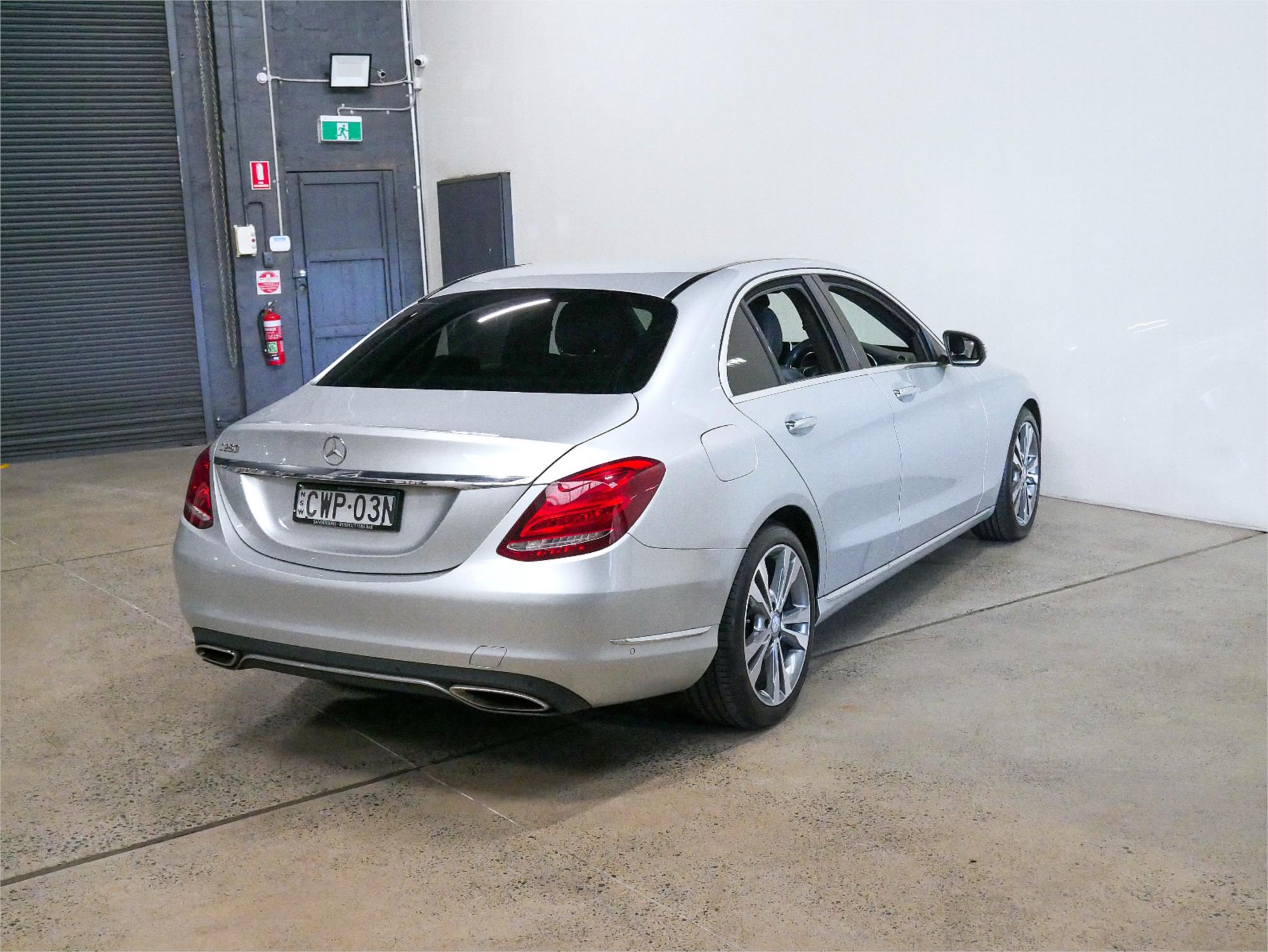 2015 MERCEDES-BENZ C250 205 7 SP AUTOMATIC 4D SEDAN