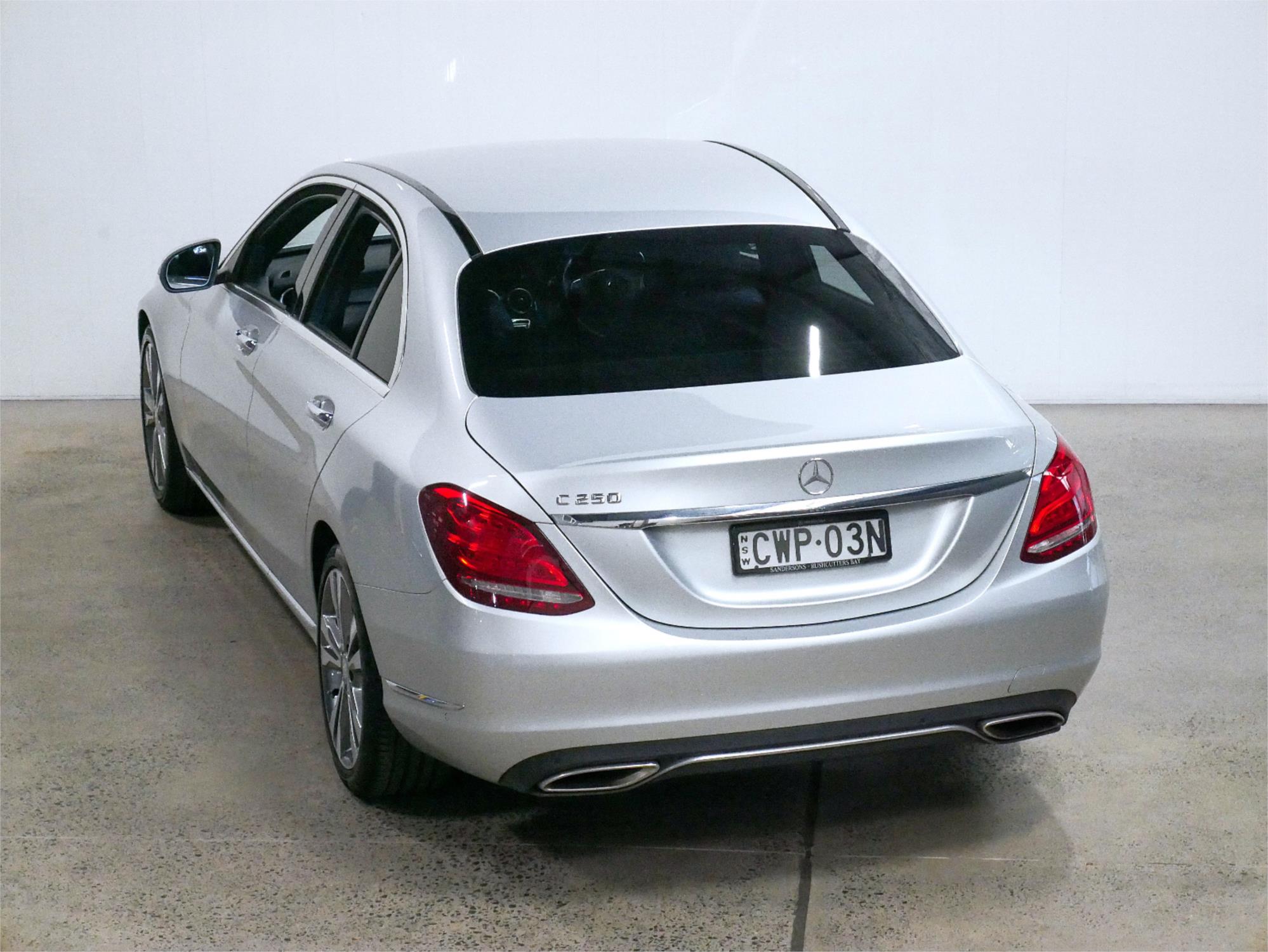 2015 MERCEDES-BENZ C250 205 7 SP AUTOMATIC 4D SEDAN