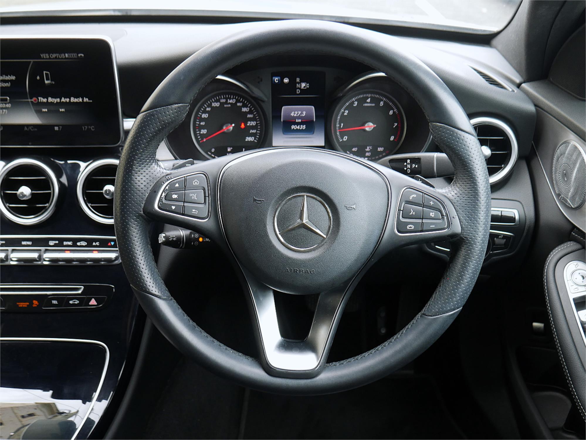 2015 MERCEDES-BENZ C250 205 7 SP AUTOMATIC 4D SEDAN