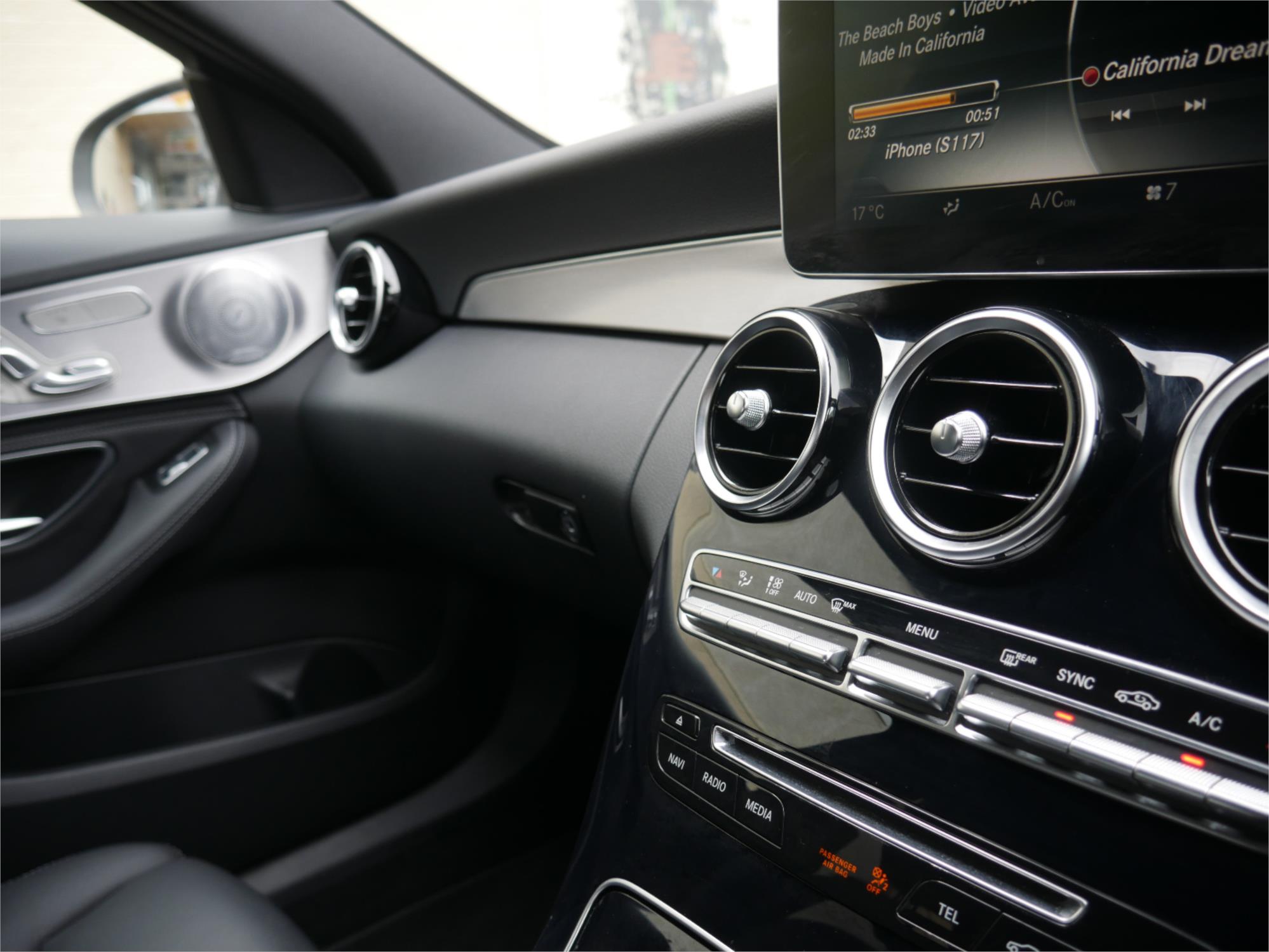 2015 MERCEDES-BENZ C250 205 7 SP AUTOMATIC 4D SEDAN