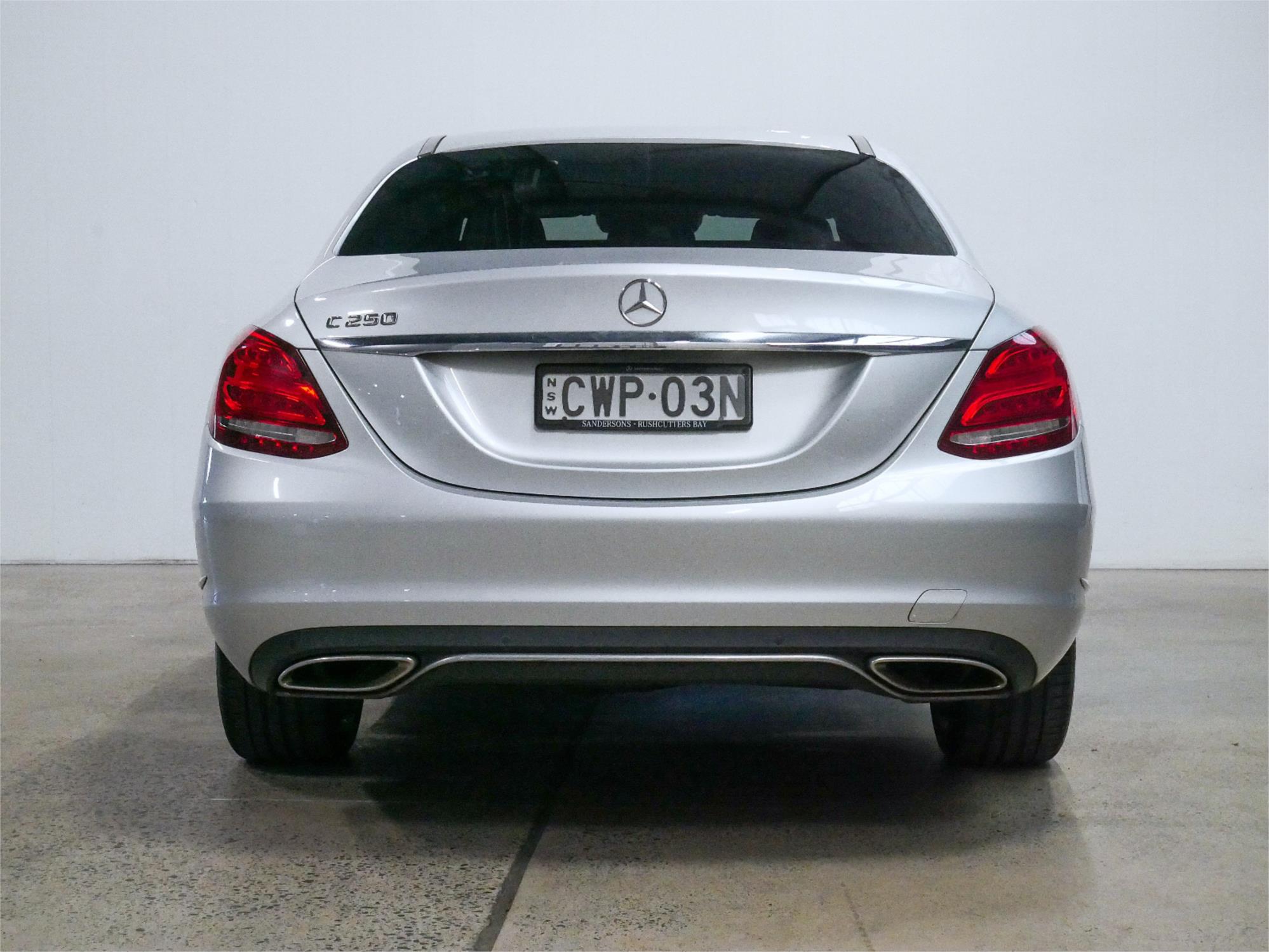 2015 MERCEDES-BENZ C250 205 7 SP AUTOMATIC 4D SEDAN