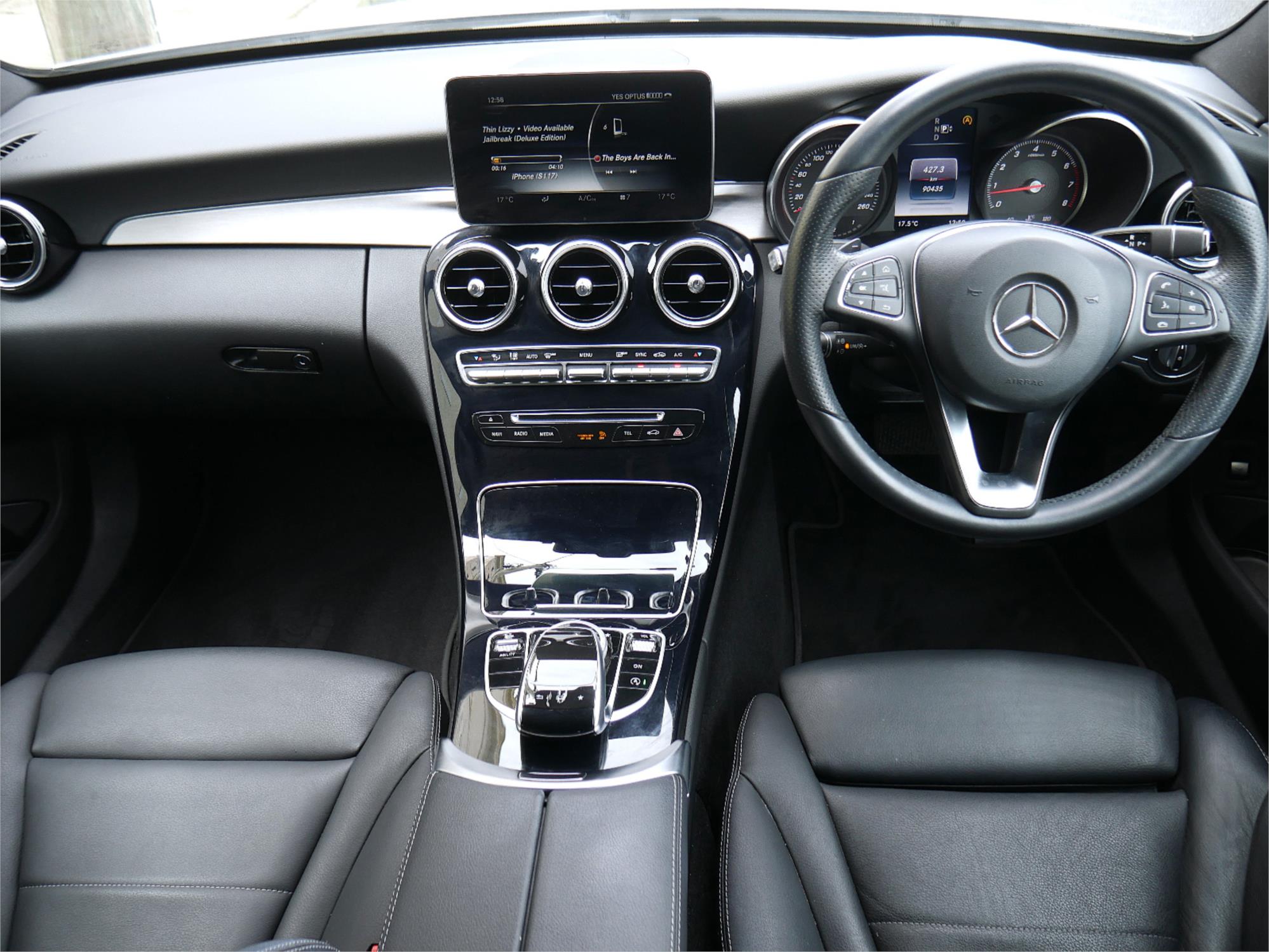 2015 MERCEDES-BENZ C250 205 7 SP AUTOMATIC 4D SEDAN