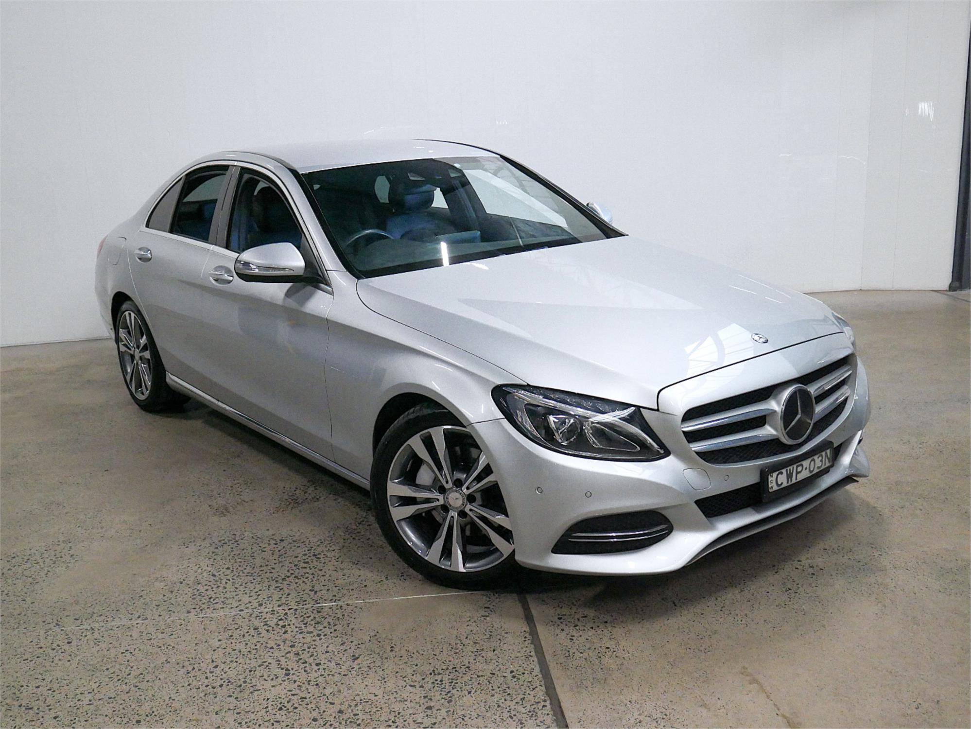 2015 MERCEDES-BENZ C250 205 7 SP AUTOMATIC 4D SEDAN
