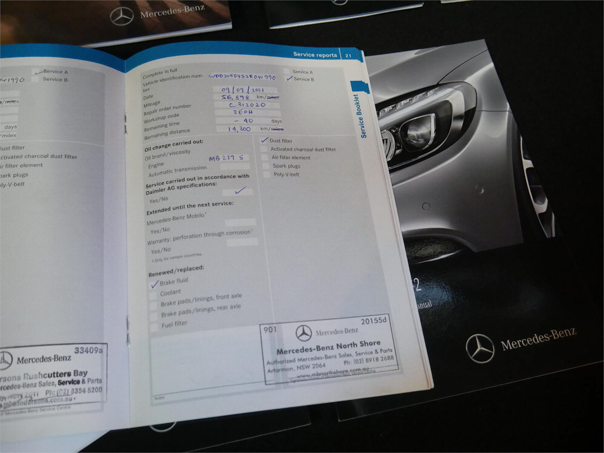 2015 MERCEDES-BENZ C250 205 7 SP AUTOMATIC 4D SEDAN