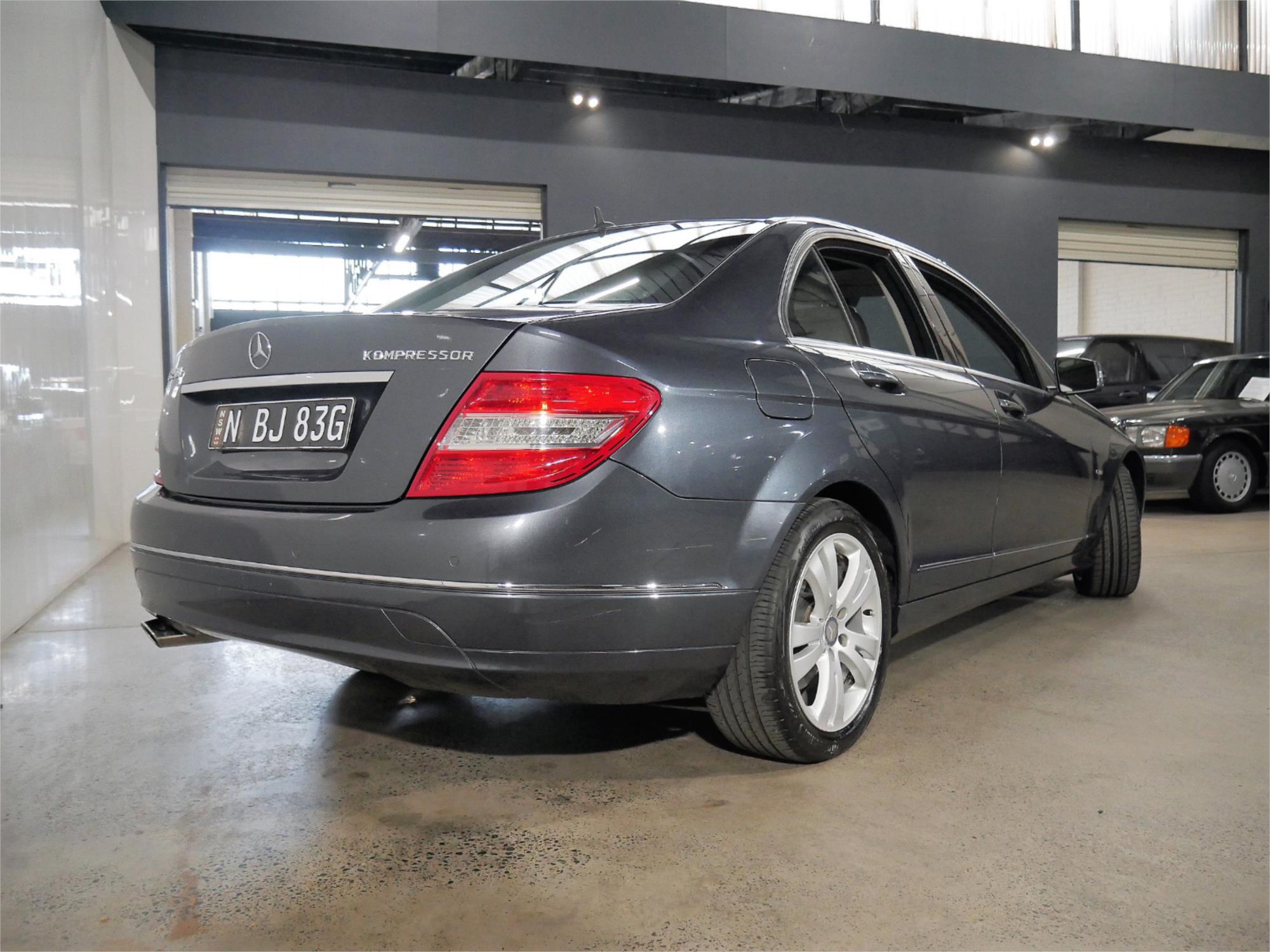 2009 MERCEDES-BENZ C200 W204 KOMPRESSOR AVANTGARDE 5 SP AUTOMATIC TIPSHIFT 4D SEDAN