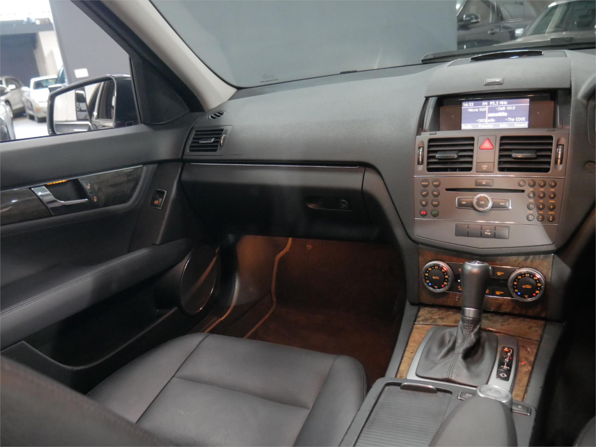 2009 MERCEDES-BENZ C200 W204 KOMPRESSOR AVANTGARDE 5 SP AUTOMATIC TIPSHIFT 4D SEDAN