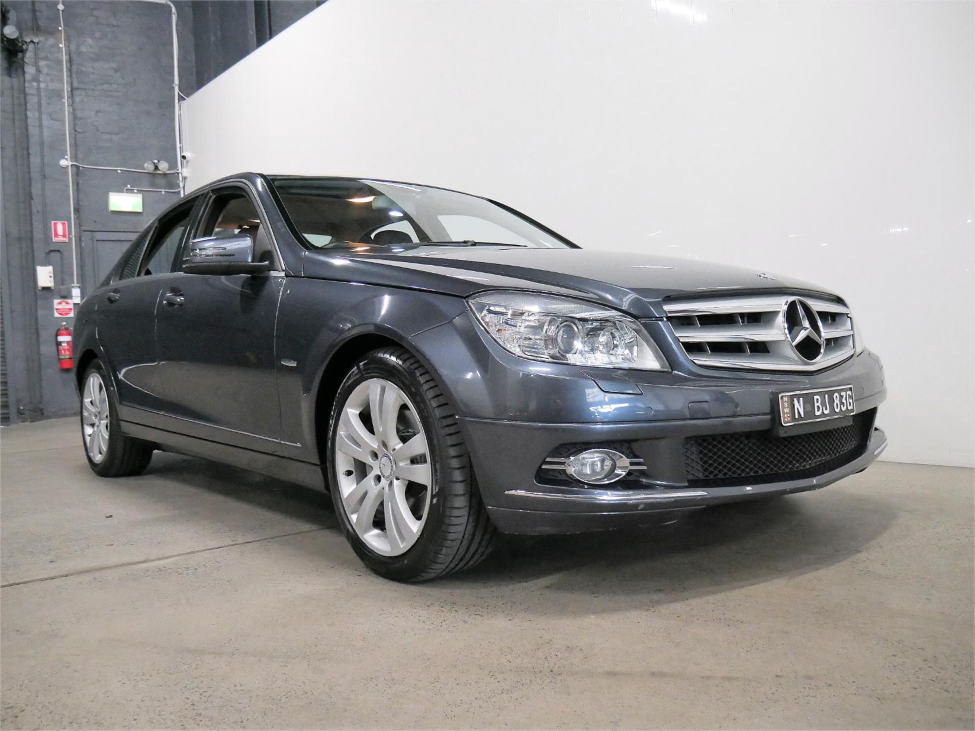 2009 MERCEDES-BENZ C200 W204 KOMPRESSOR AVANTGARDE 5 SP AUTOMATIC TIPSHIFT 4D SEDAN