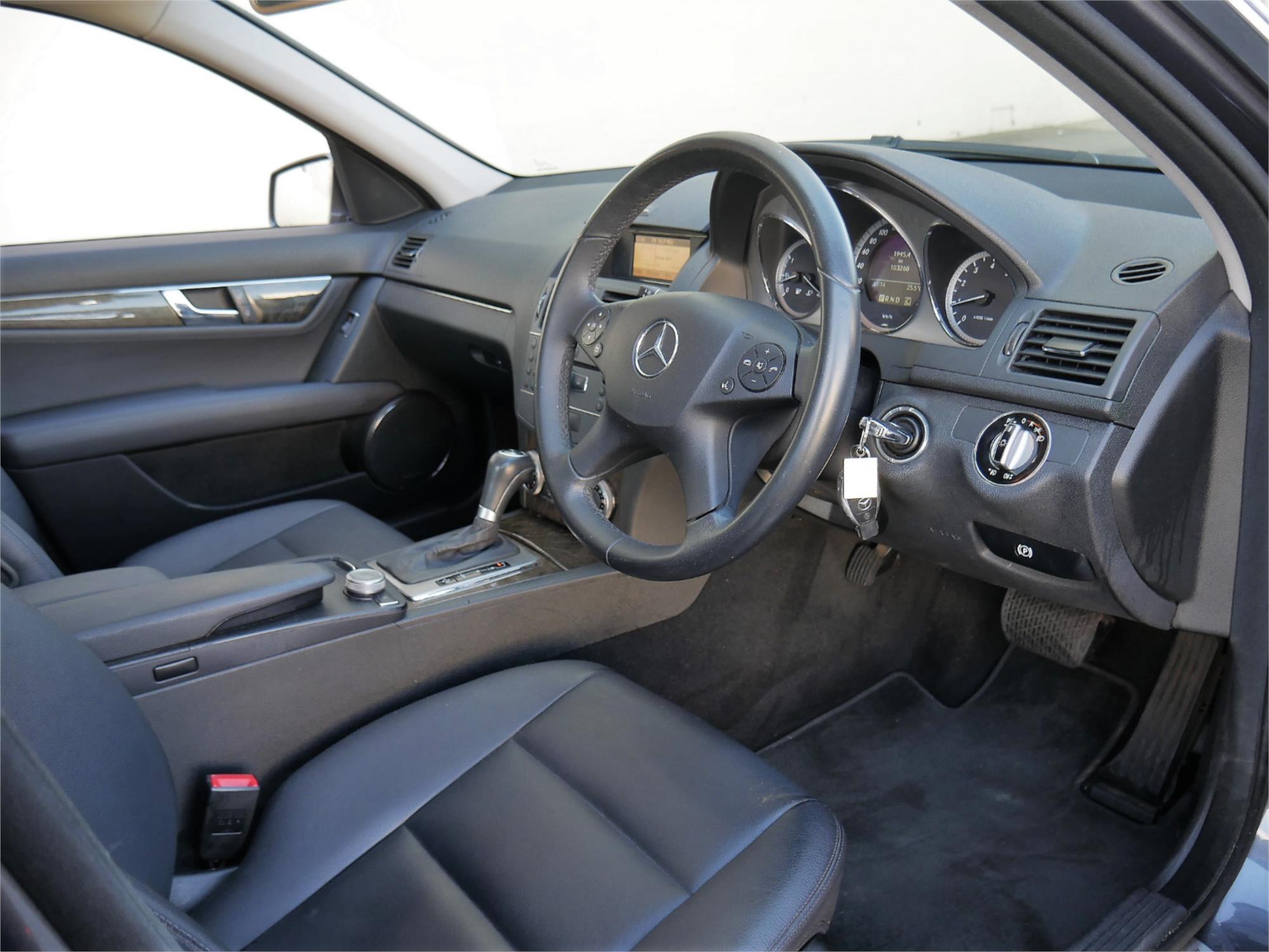 2009 MERCEDES-BENZ C200 W204 KOMPRESSOR AVANTGARDE 5 SP AUTOMATIC TIPSHIFT 4D SEDAN