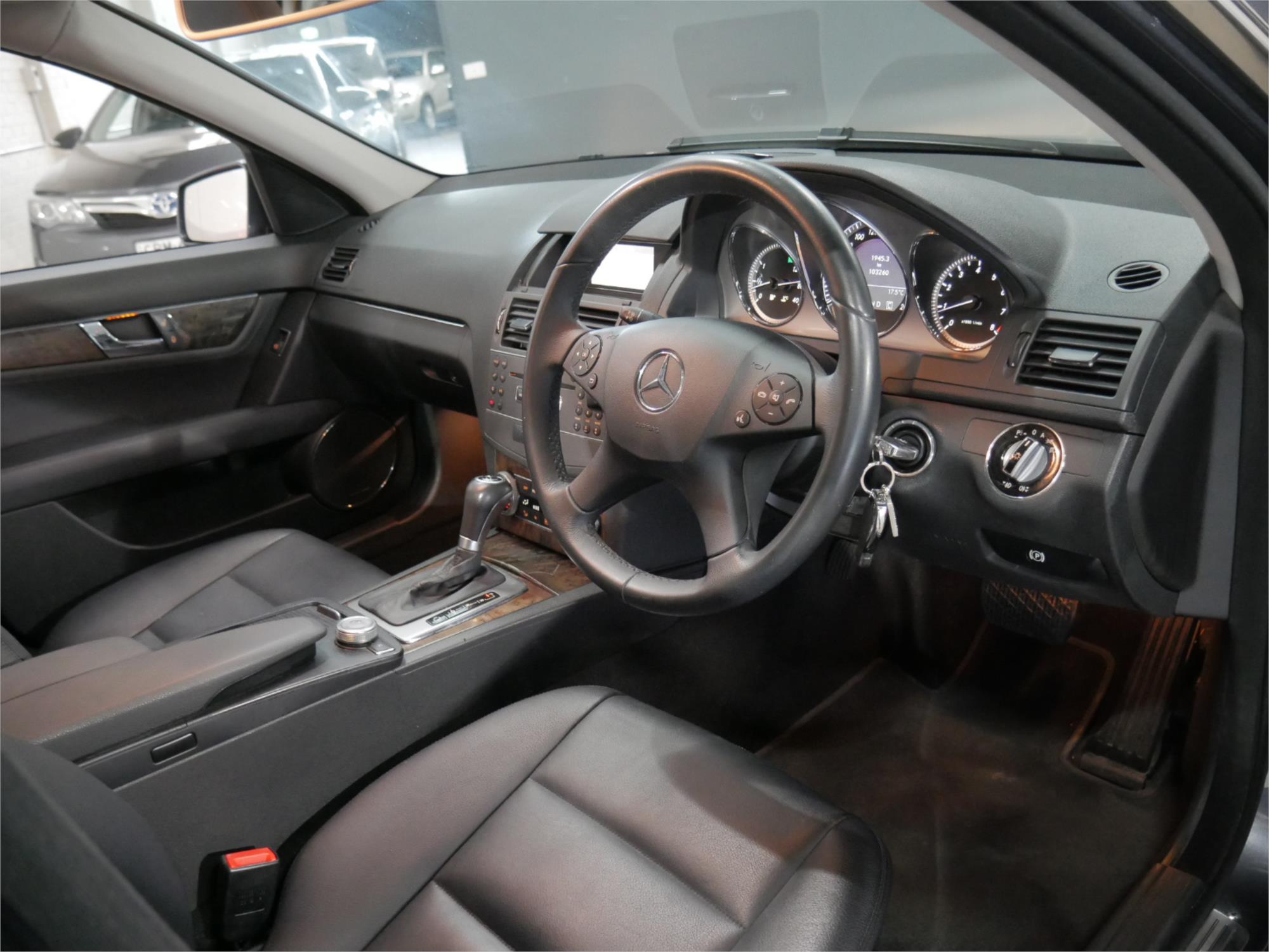 2009 MERCEDES-BENZ C200 W204 KOMPRESSOR AVANTGARDE 5 SP AUTOMATIC TIPSHIFT 4D SEDAN