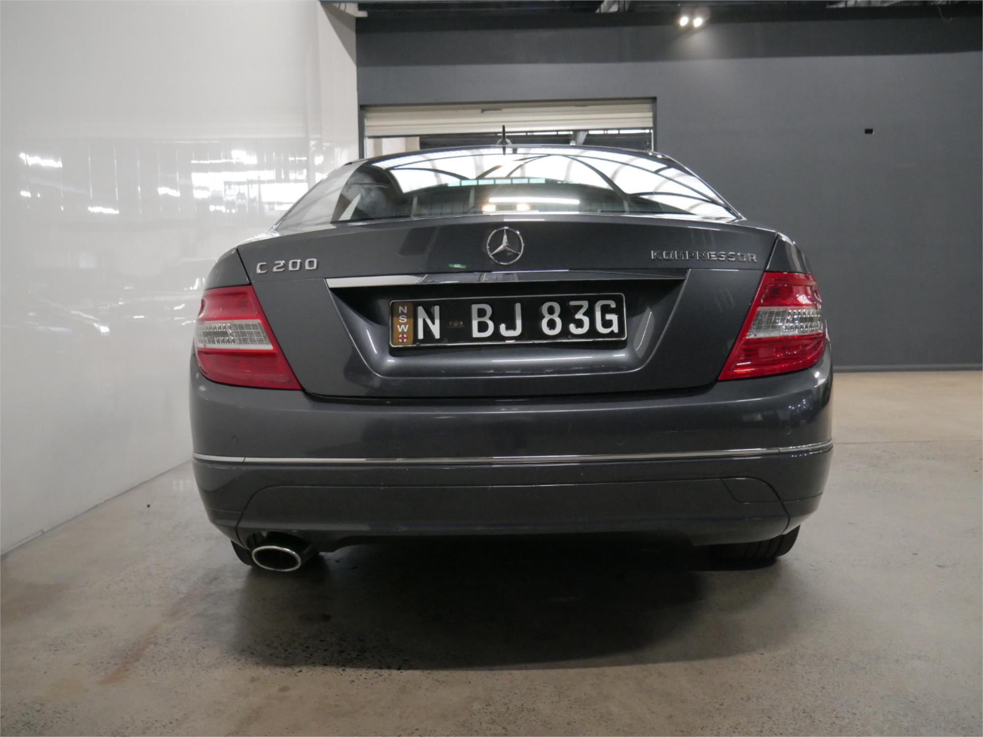 2009 MERCEDES-BENZ C200 W204 KOMPRESSOR AVANTGARDE 5 SP AUTOMATIC TIPSHIFT 4D SEDAN