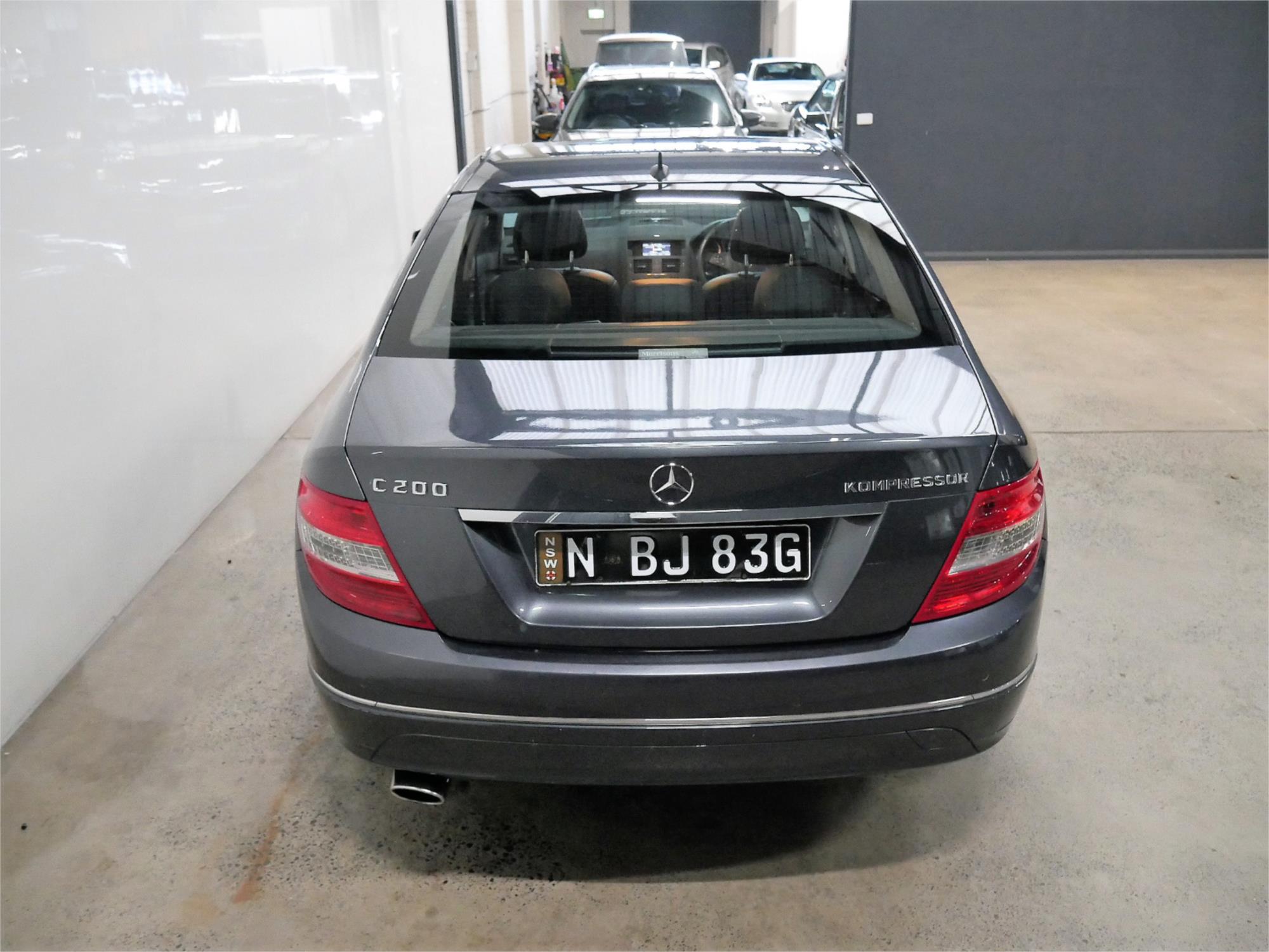 2009 MERCEDES-BENZ C200 W204 KOMPRESSOR AVANTGARDE 5 SP AUTOMATIC TIPSHIFT 4D SEDAN