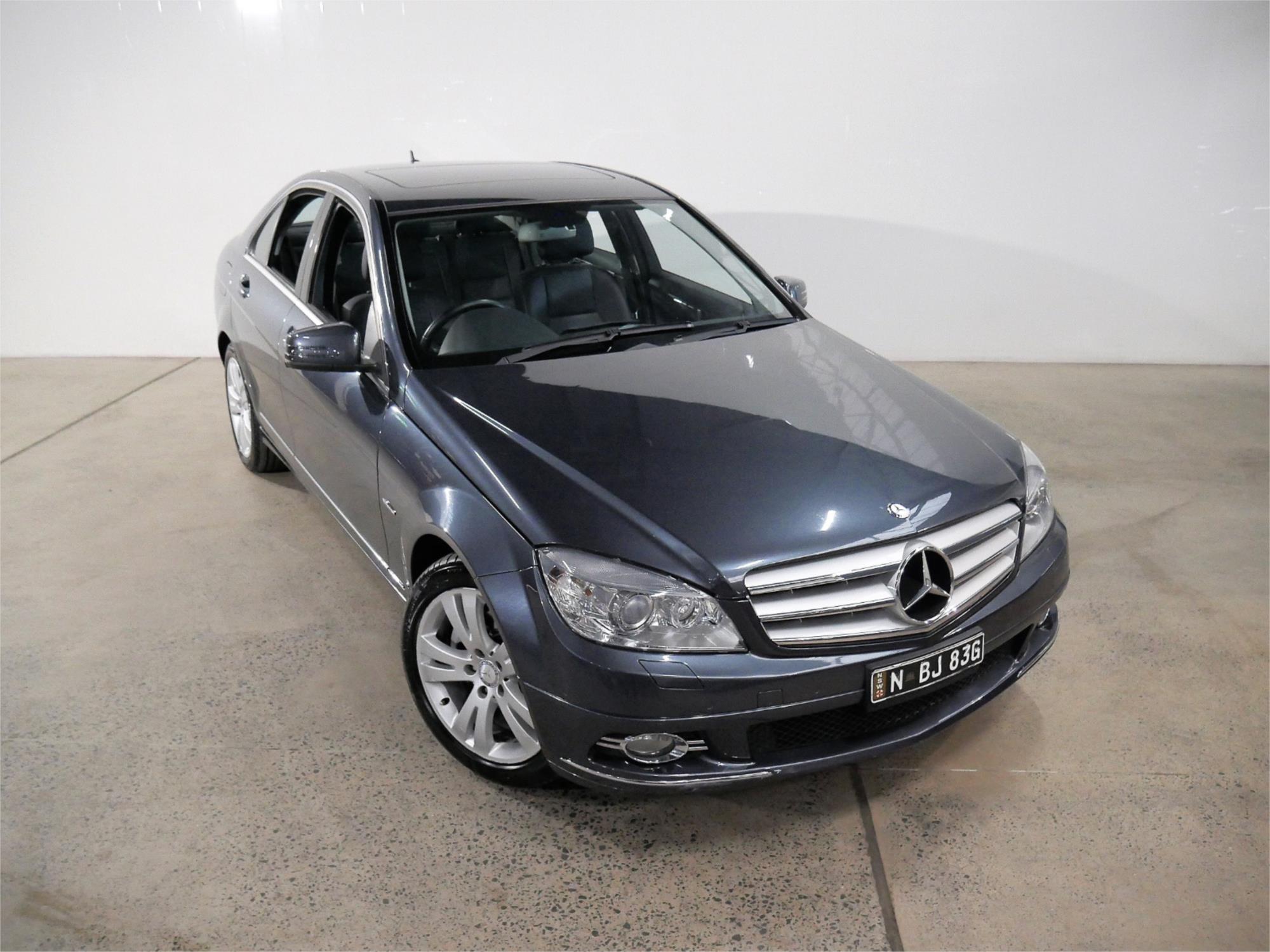 2009 MERCEDES-BENZ C200 W204 KOMPRESSOR AVANTGARDE 5 SP AUTOMATIC TIPSHIFT 4D SEDAN