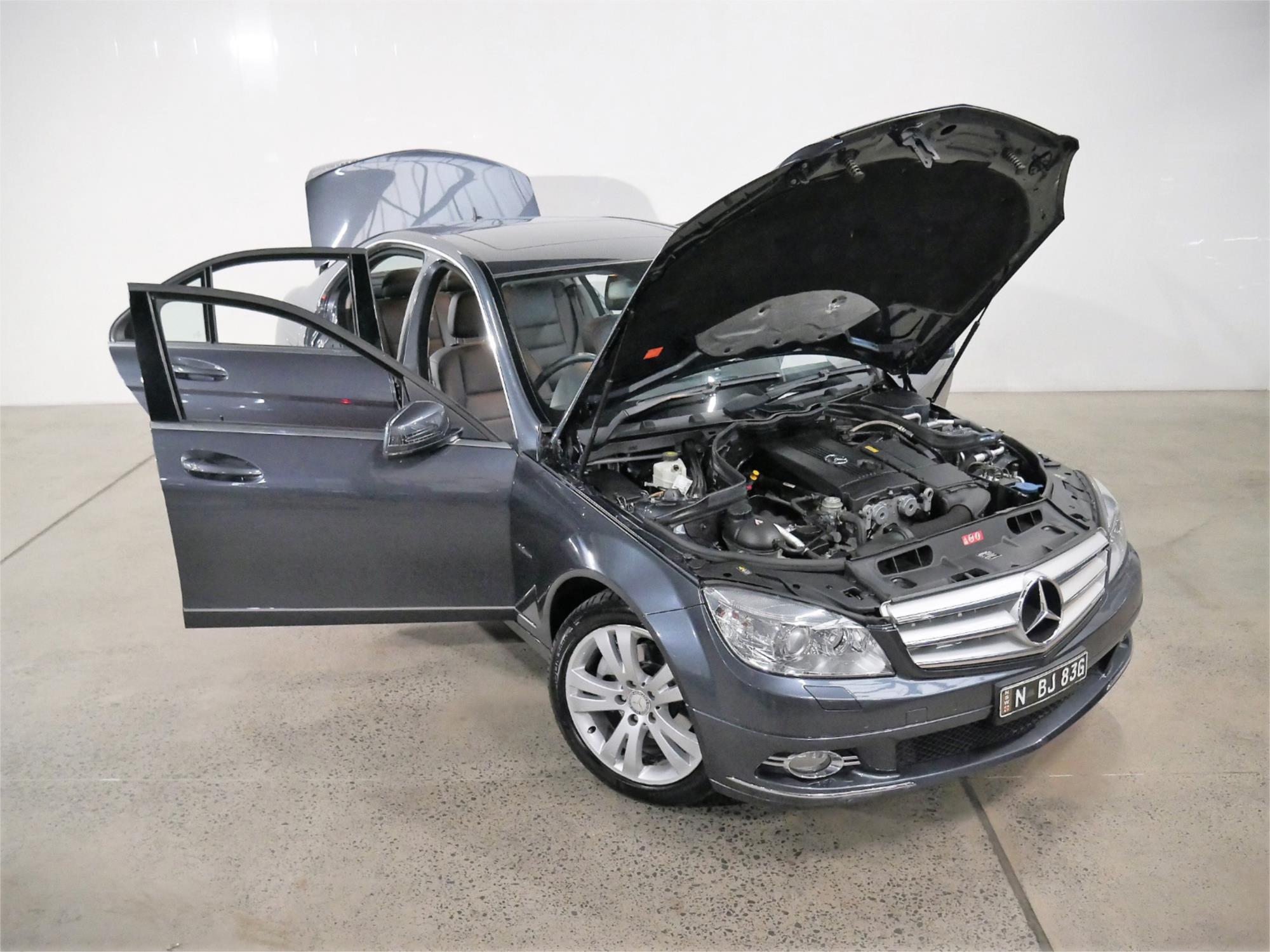 2009 MERCEDES-BENZ C200 W204 KOMPRESSOR AVANTGARDE 5 SP AUTOMATIC TIPSHIFT 4D SEDAN