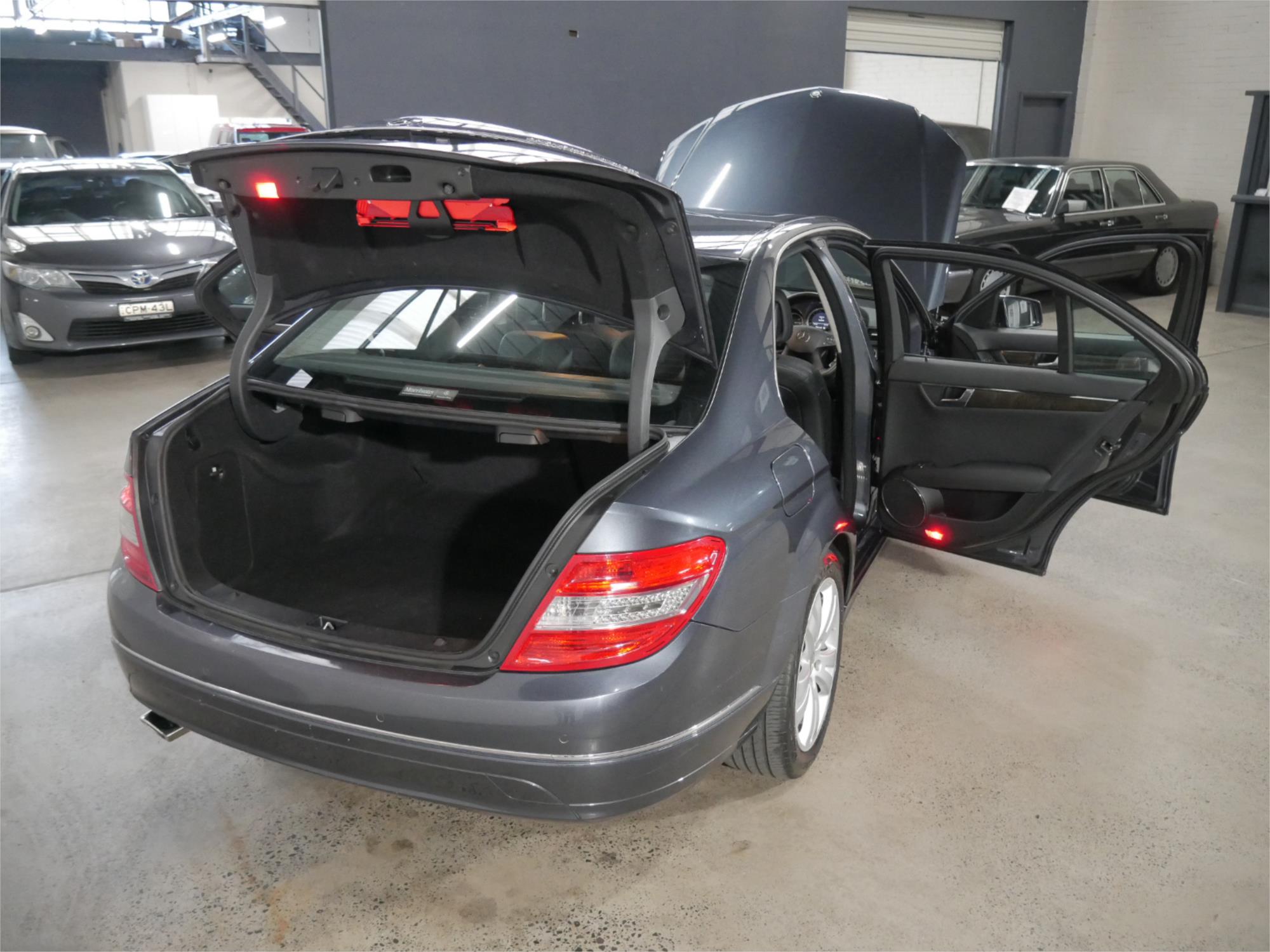 2009 MERCEDES-BENZ C200 W204 KOMPRESSOR AVANTGARDE 5 SP AUTOMATIC TIPSHIFT 4D SEDAN