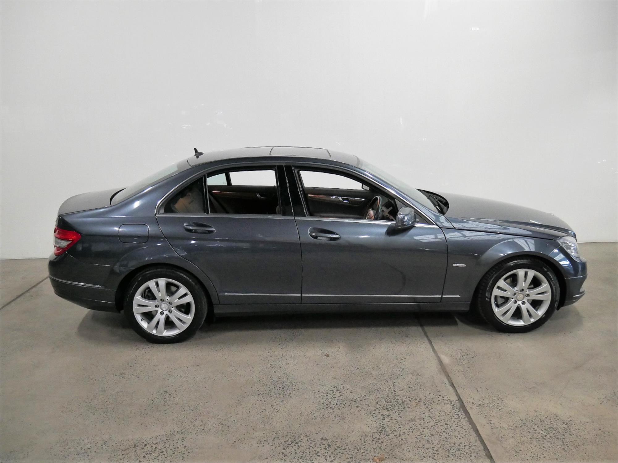 2009 MERCEDES-BENZ C200 W204 KOMPRESSOR AVANTGARDE 5 SP AUTOMATIC TIPSHIFT 4D SEDAN