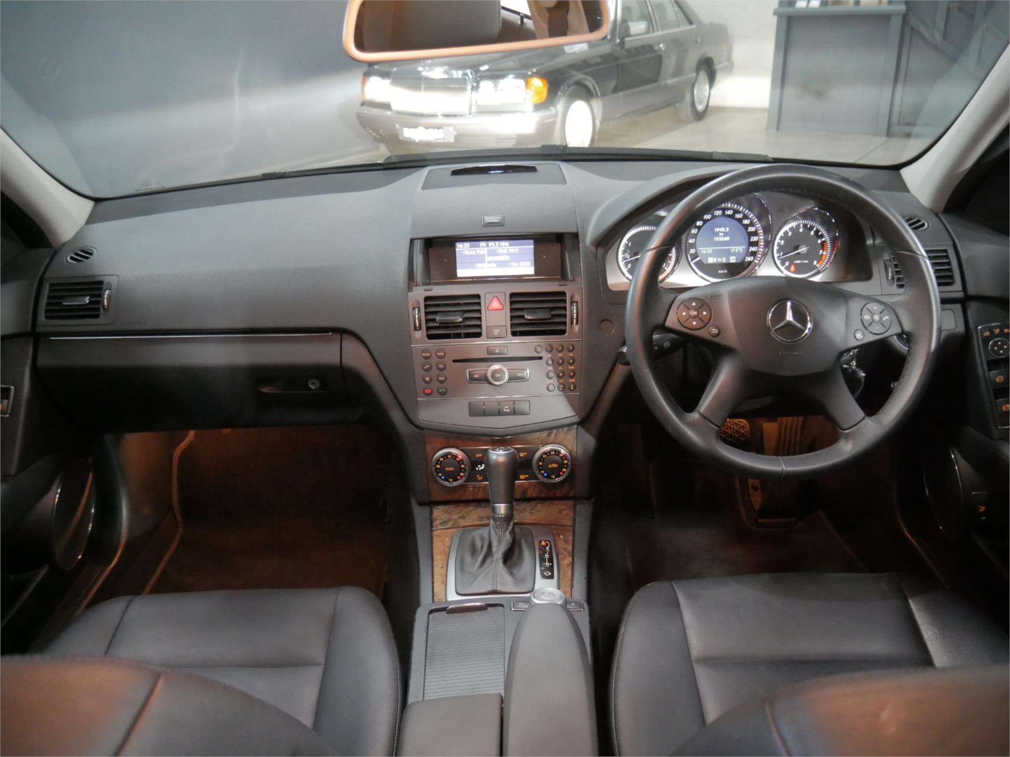 2009 MERCEDES-BENZ C200 W204 KOMPRESSOR AVANTGARDE 5 SP AUTOMATIC TIPSHIFT 4D SEDAN