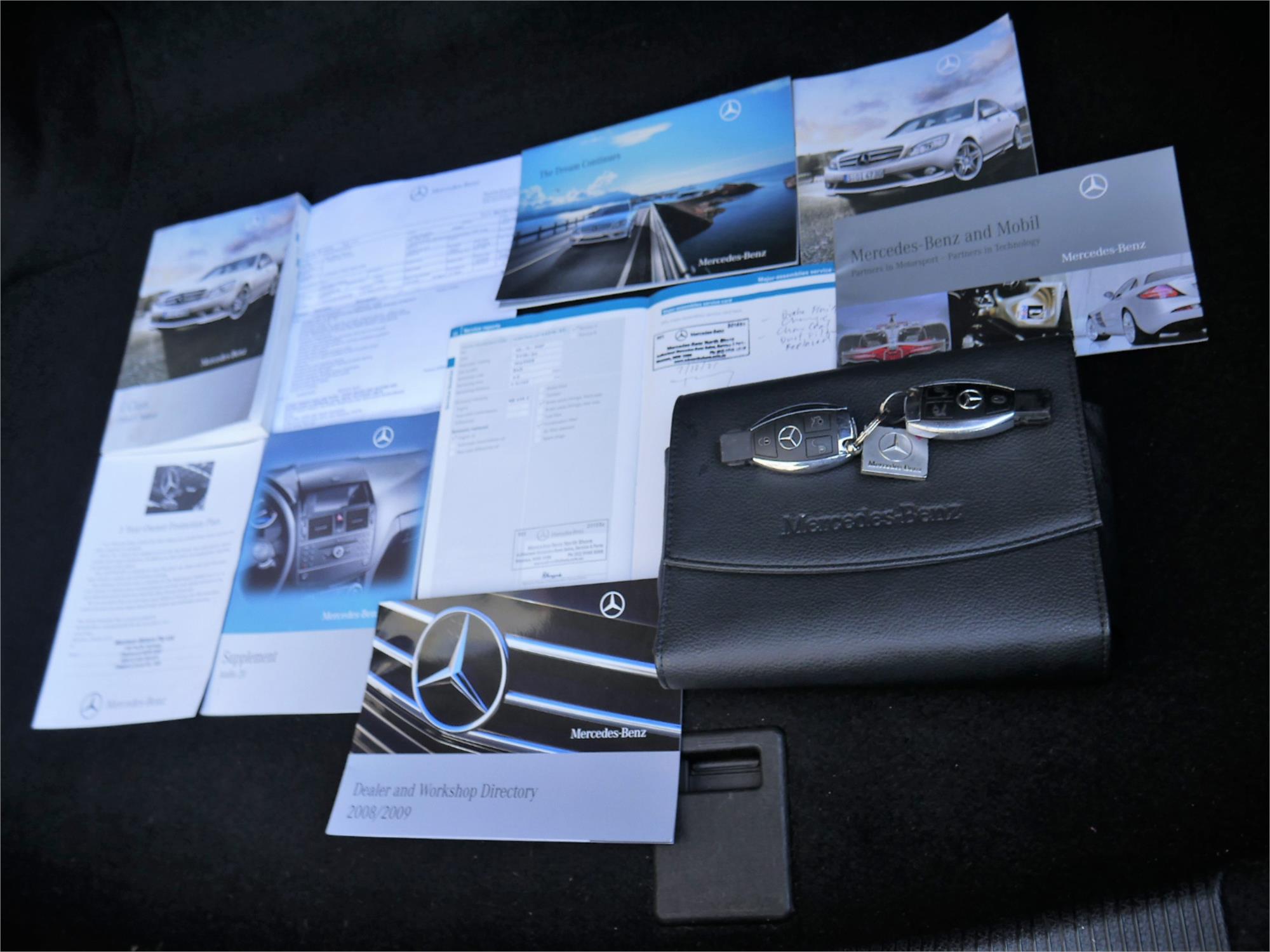 2009 MERCEDES-BENZ C200 W204 KOMPRESSOR AVANTGARDE 5 SP AUTOMATIC TIPSHIFT 4D SEDAN