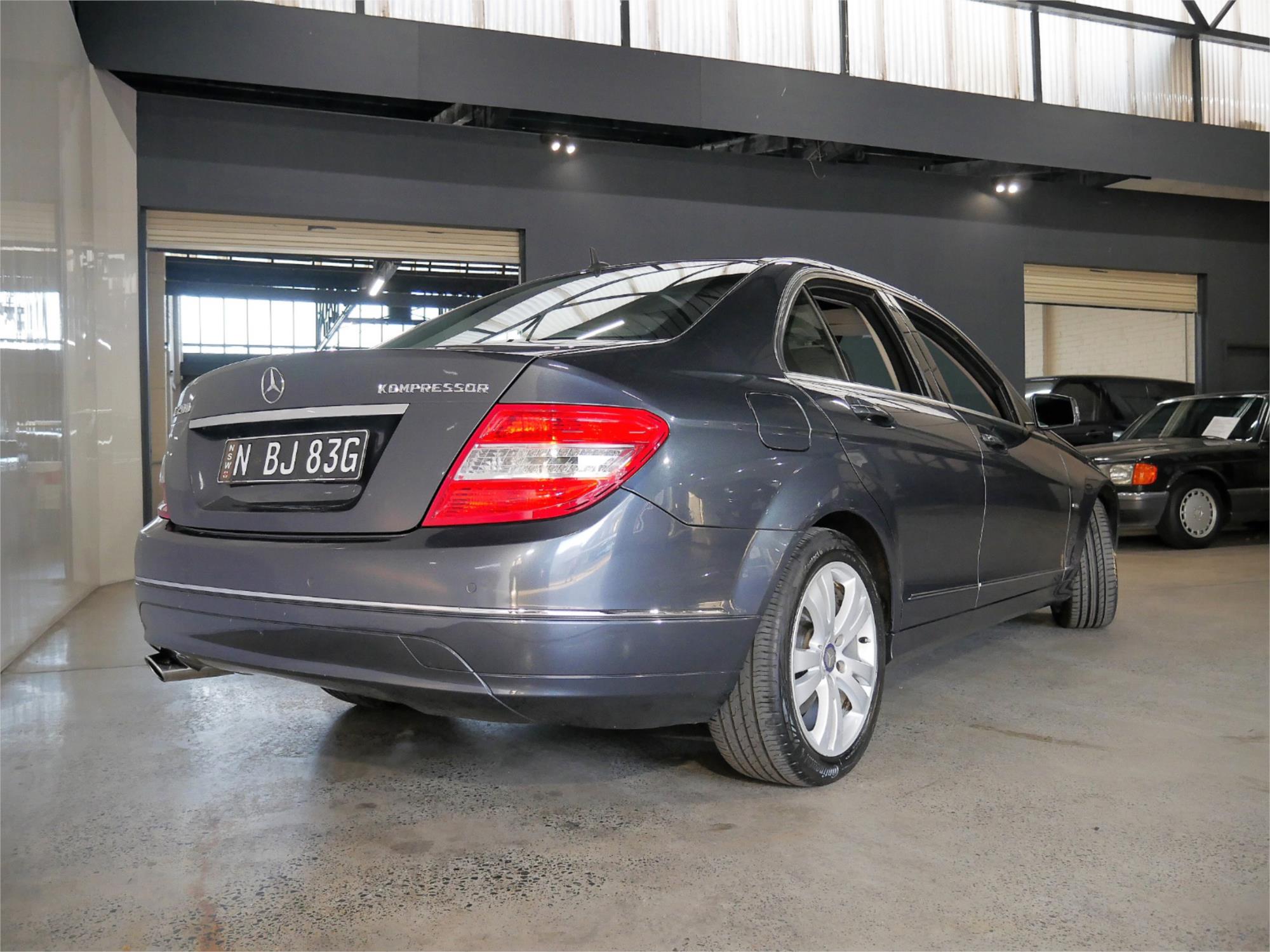 2009 MERCEDES-BENZ C200 W204 KOMPRESSOR AVANTGARDE 5 SP AUTOMATIC TIPSHIFT 4D SEDAN