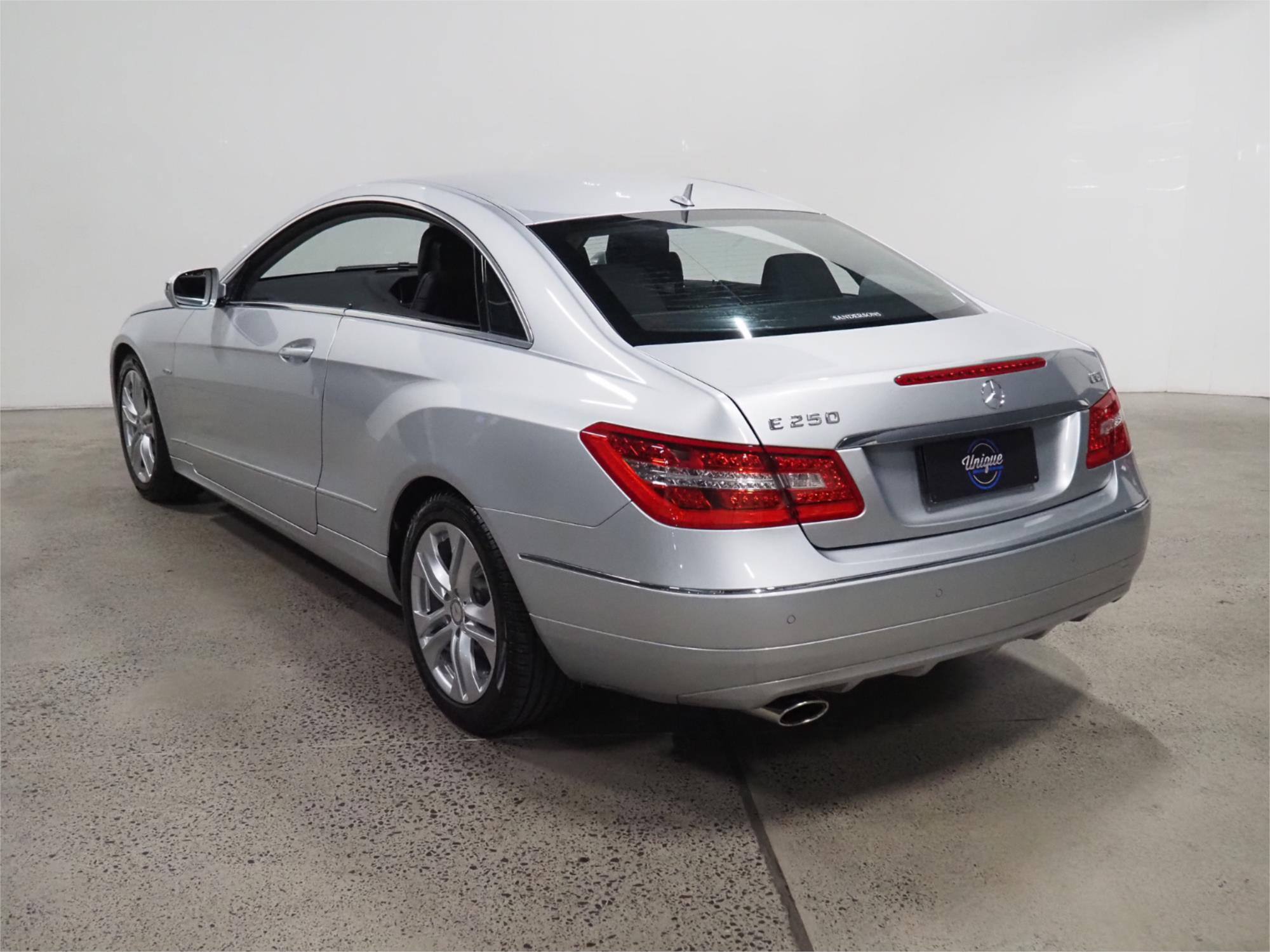 2009 MERCEDES-BENZ E250 207 CGI ELEGANCE 5 SP AUTOMATIC 2D COUPE
