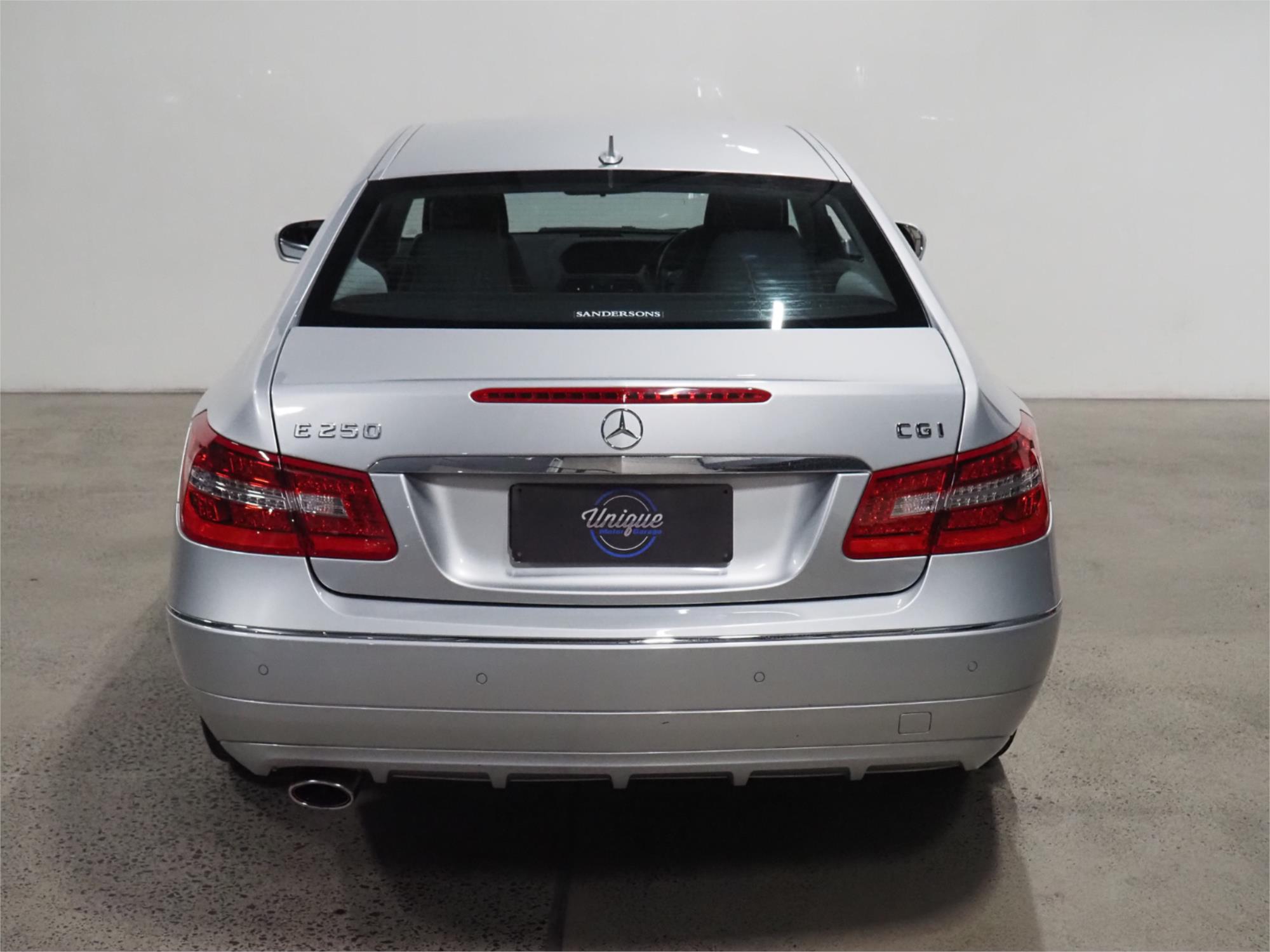 2009 MERCEDES-BENZ E250 207 CGI ELEGANCE 5 SP AUTOMATIC 2D COUPE