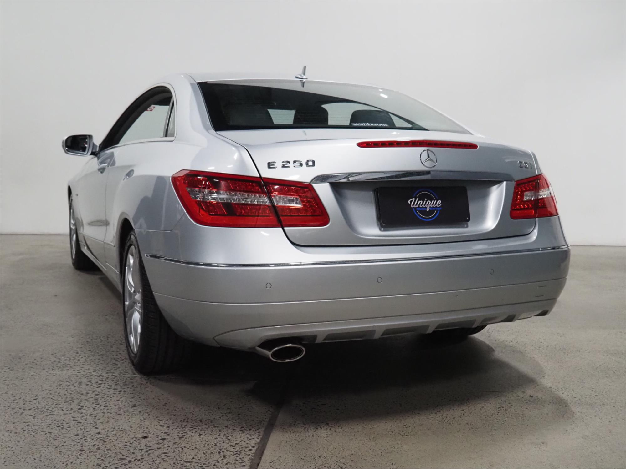 2009 MERCEDES-BENZ E250 207 CGI ELEGANCE 5 SP AUTOMATIC 2D COUPE