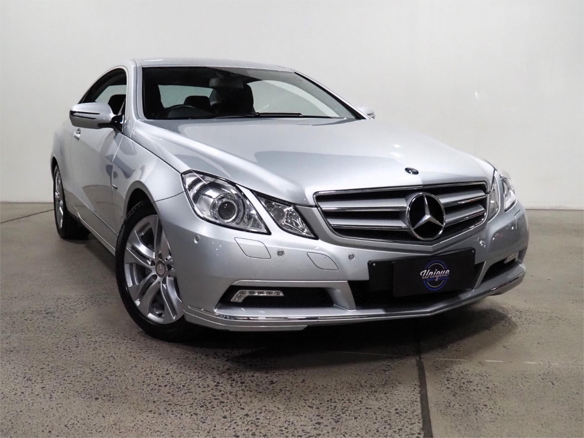 2009 MERCEDES-BENZ E250 207 CGI ELEGANCE 5 SP AUTOMATIC 2D COUPE