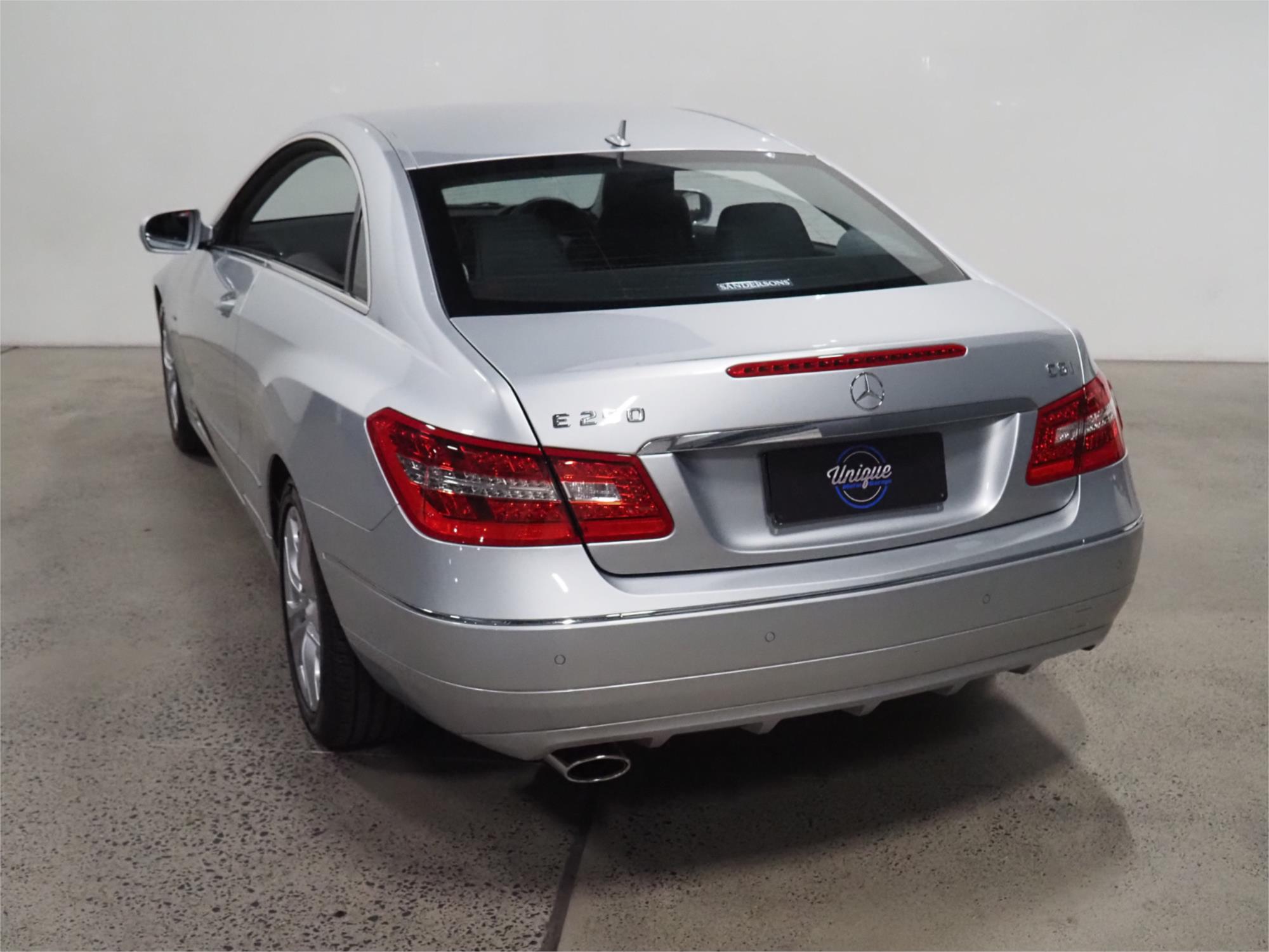 2009 MERCEDES-BENZ E250 207 CGI ELEGANCE 5 SP AUTOMATIC 2D COUPE