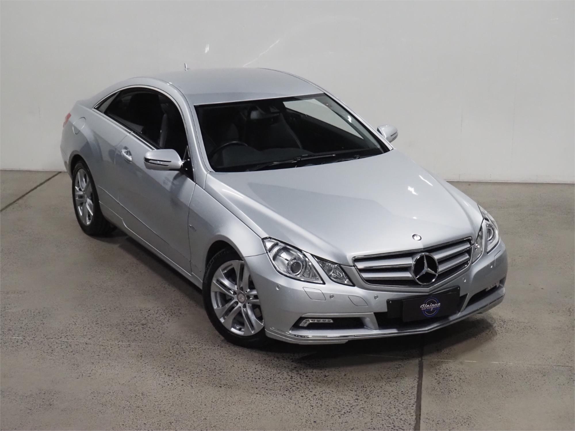 2009 MERCEDES-BENZ E250 207 CGI ELEGANCE 5 SP AUTOMATIC 2D COUPE