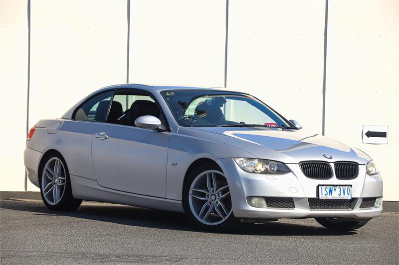 2007 BMW 3 E93 25i 6 SP AUTOMATIC STEPTRONIC 2D CONVERTIBLE