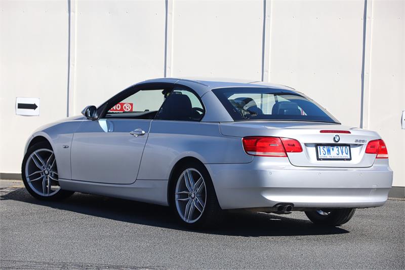 2007 BMW 3 E93 25i 6 SP AUTOMATIC STEPTRONIC 2D CONVERTIBLE