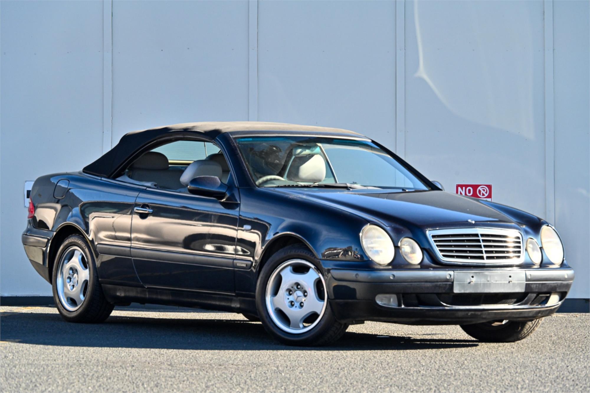 1999 MERCEDES-BENZ CLK320 AVANTGARDE 5 SP AUTOMATIC 2D CABRIOLET