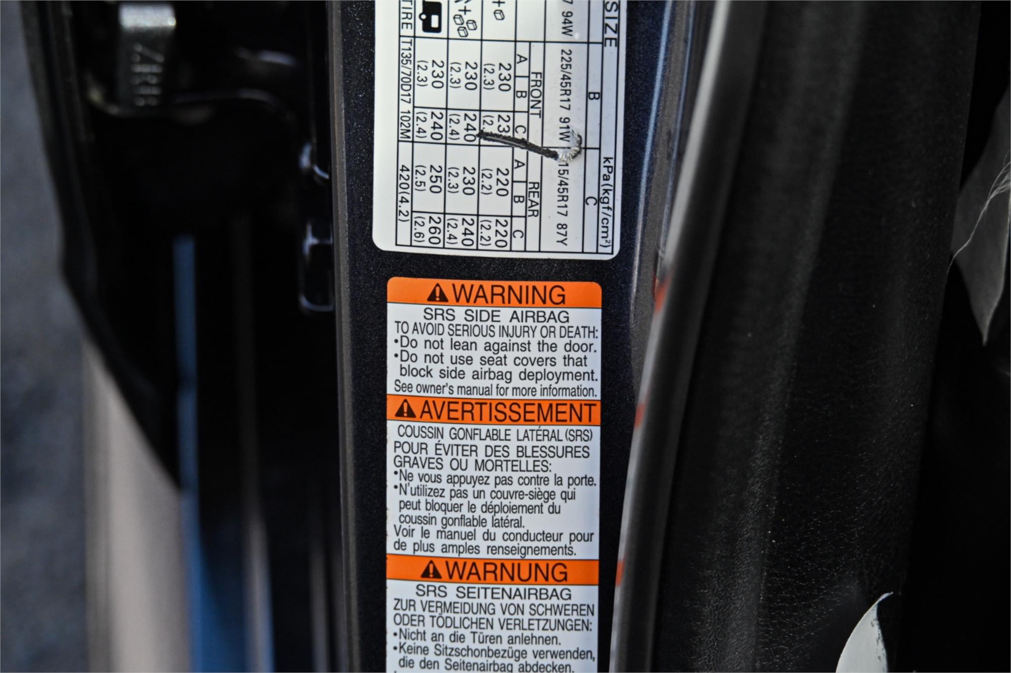 2011 SUBARU IMPREZA G3 WRX MANUAL SEDAN