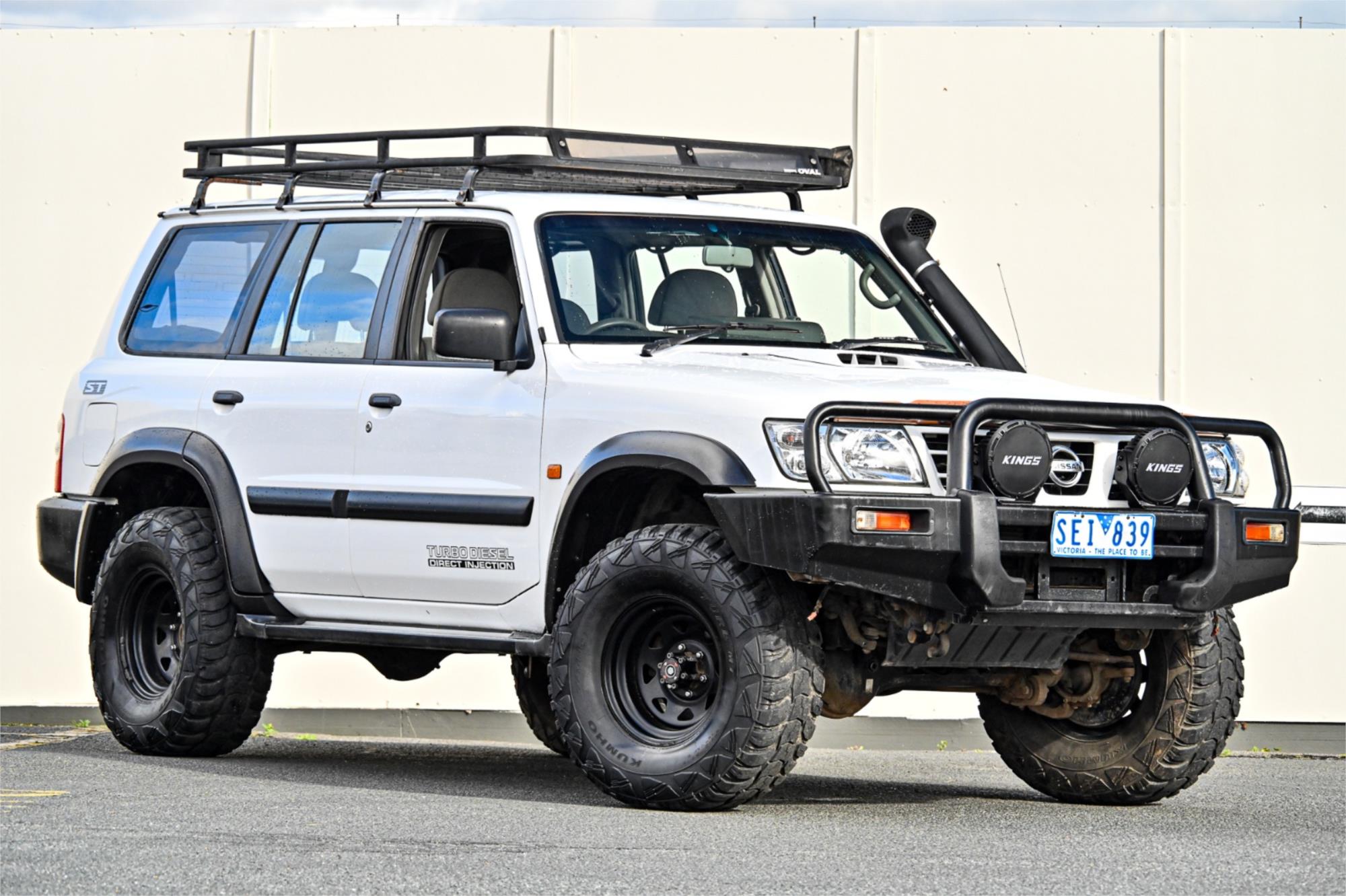 2002 NISSAN PATROL GU III ST AUTOMATIC WAGON
