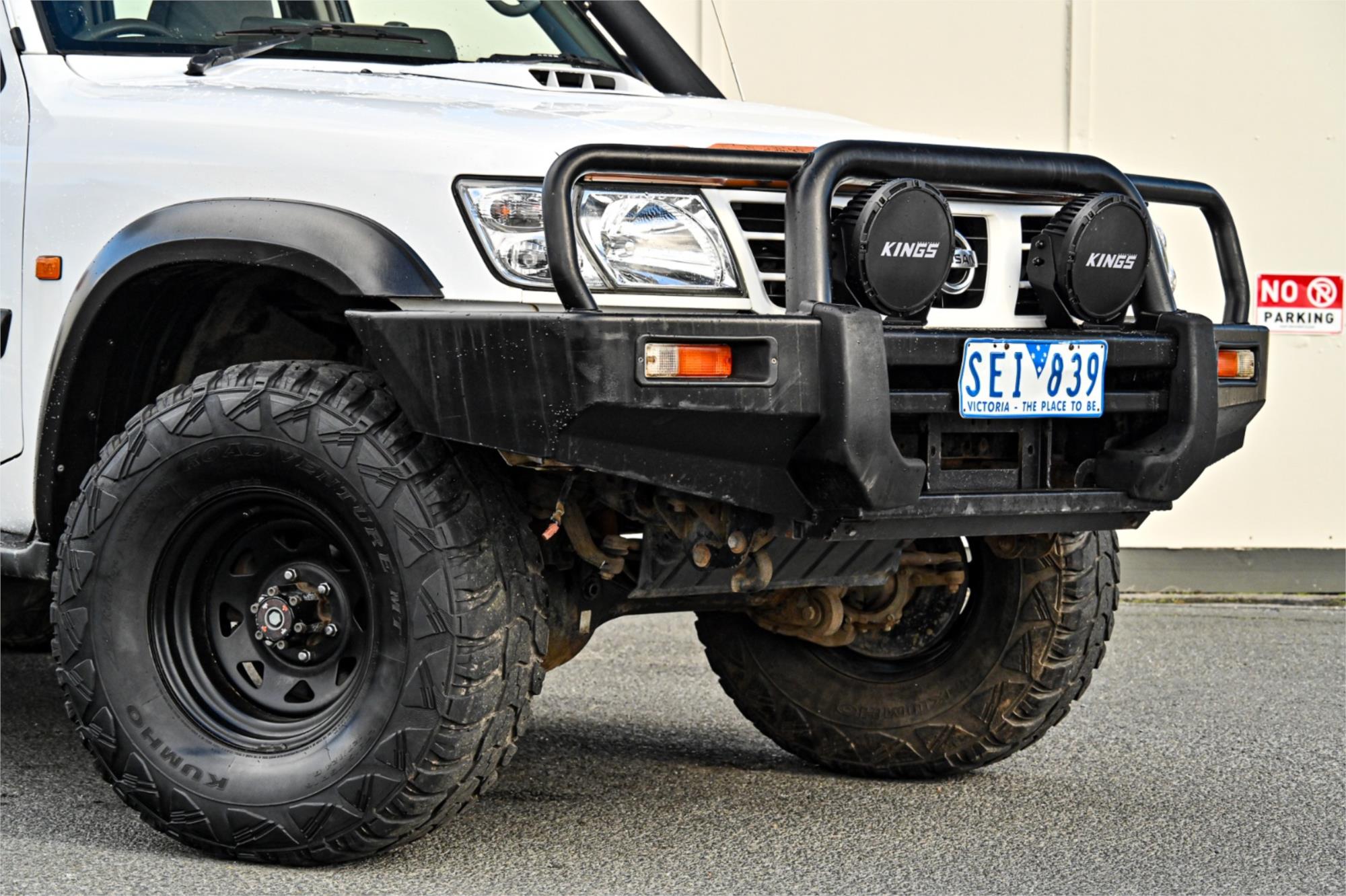 2002 NISSAN PATROL GU III ST AUTOMATIC WAGON